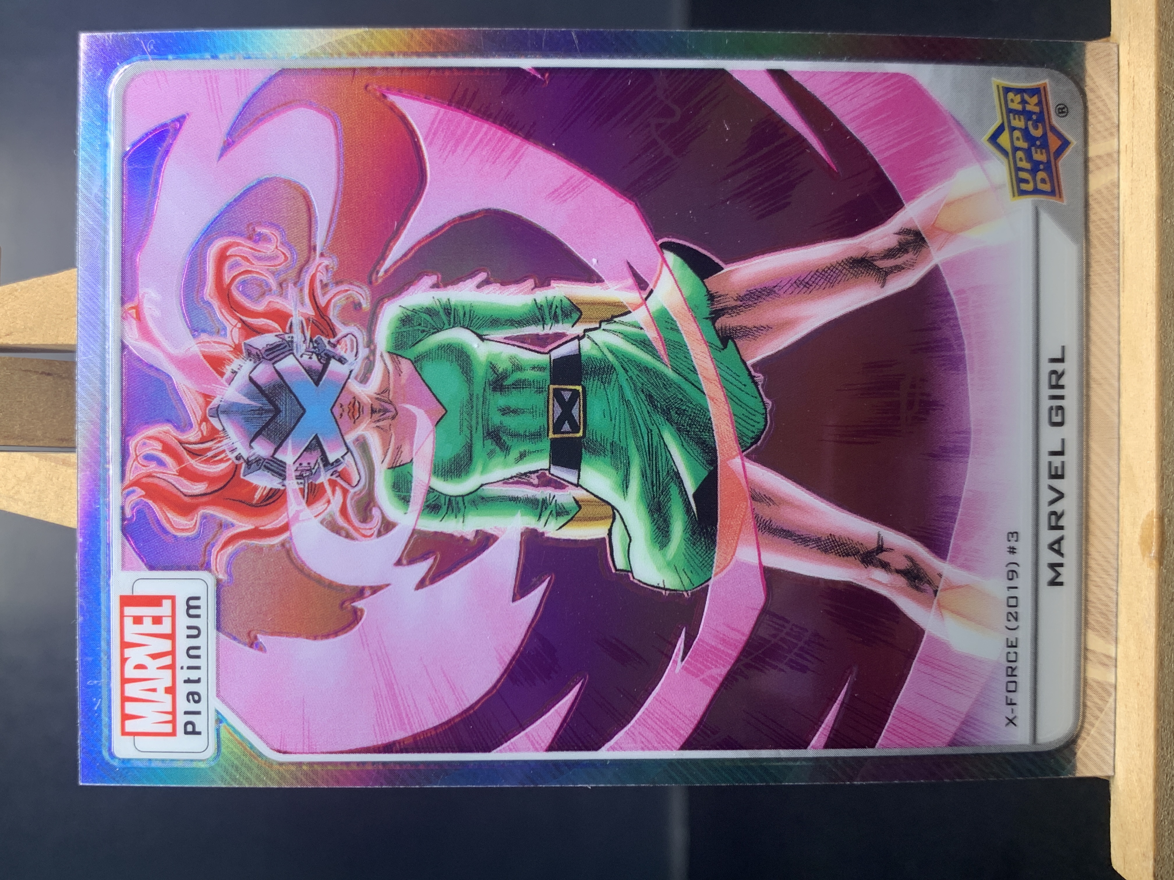 (S3)2022 UPPER DECK Marvel 漫威 银折 惊奇女孩 实卡好看 收藏凑套必备 !!!