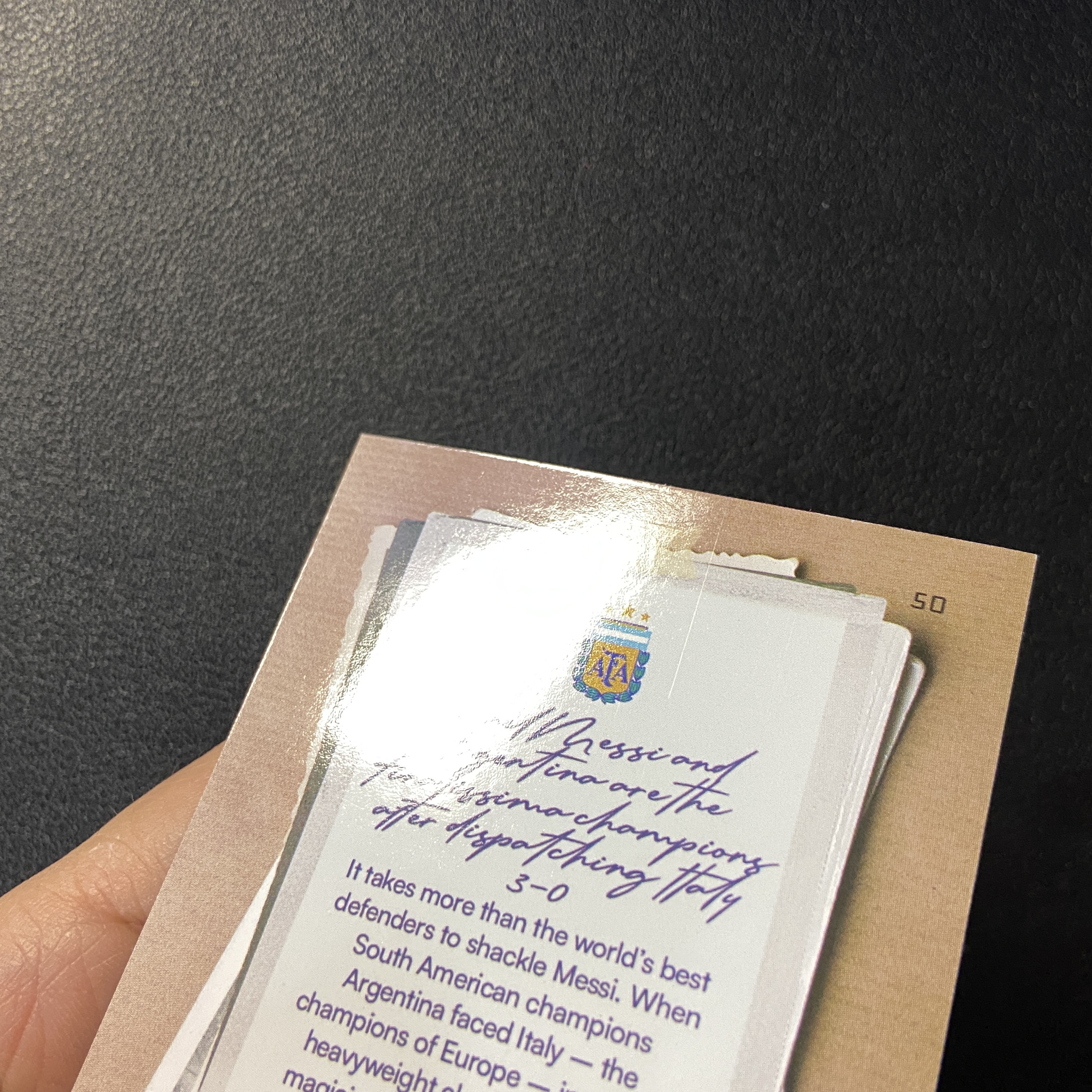 【拔脚代卖】2025 Topps 阿根廷队盒 Lionel Messi 巴萨 巴黎 迈阿密国际 阿根廷 利昂内尔 梅西 GOAT 折射 特卡收藏必备 瑕疵如图|拔脚白头H45