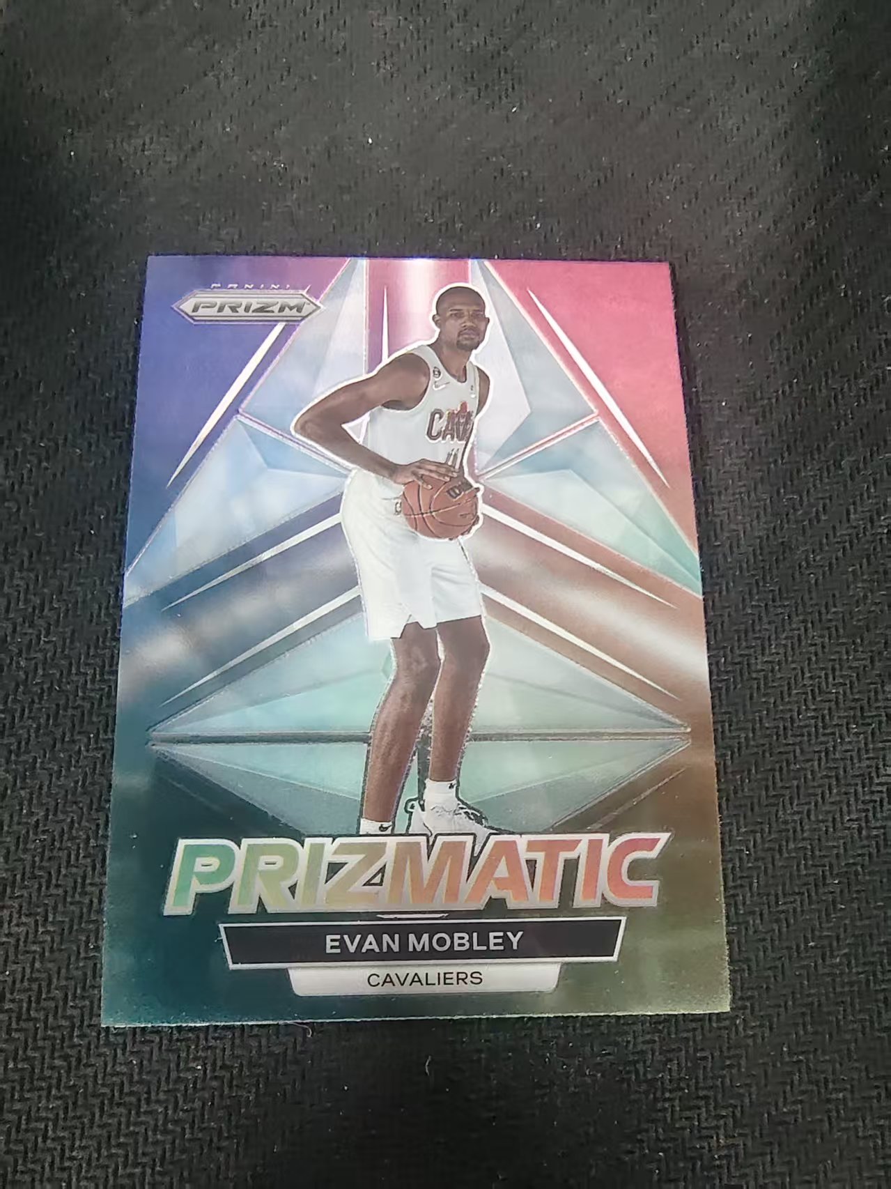 【可合并,不累计】2022-23 Panini Prizm Evan Mobley 埃文 莫布利 骑士 棱镜特卡 PZ 划痕 边角微瑕 介意勿拍 #27