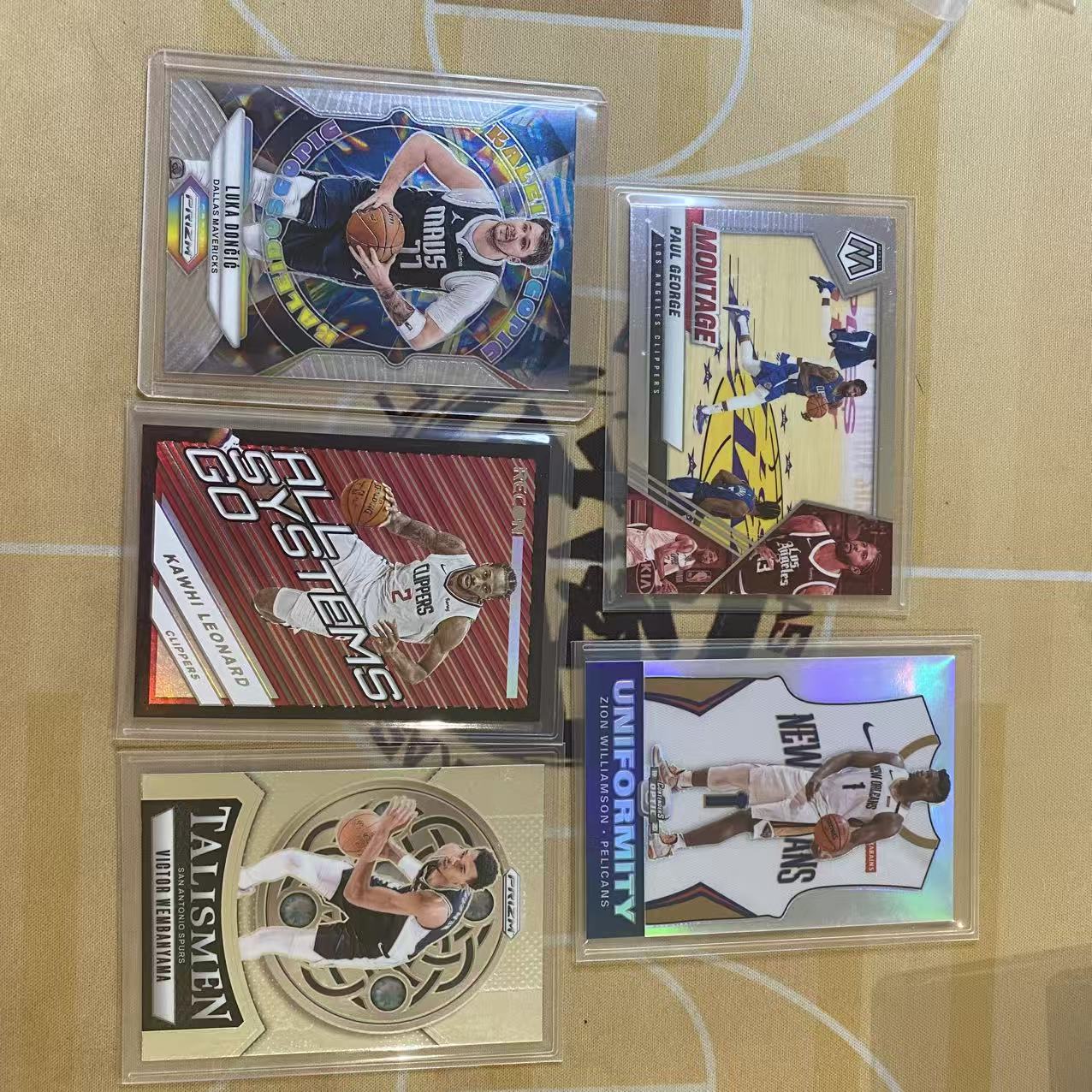 撸卡厮 Lukas 经典 老特 打包 东契奇 锡安威廉姆斯 文版亚马 伦纳德 保罗乔治 打包(rick)