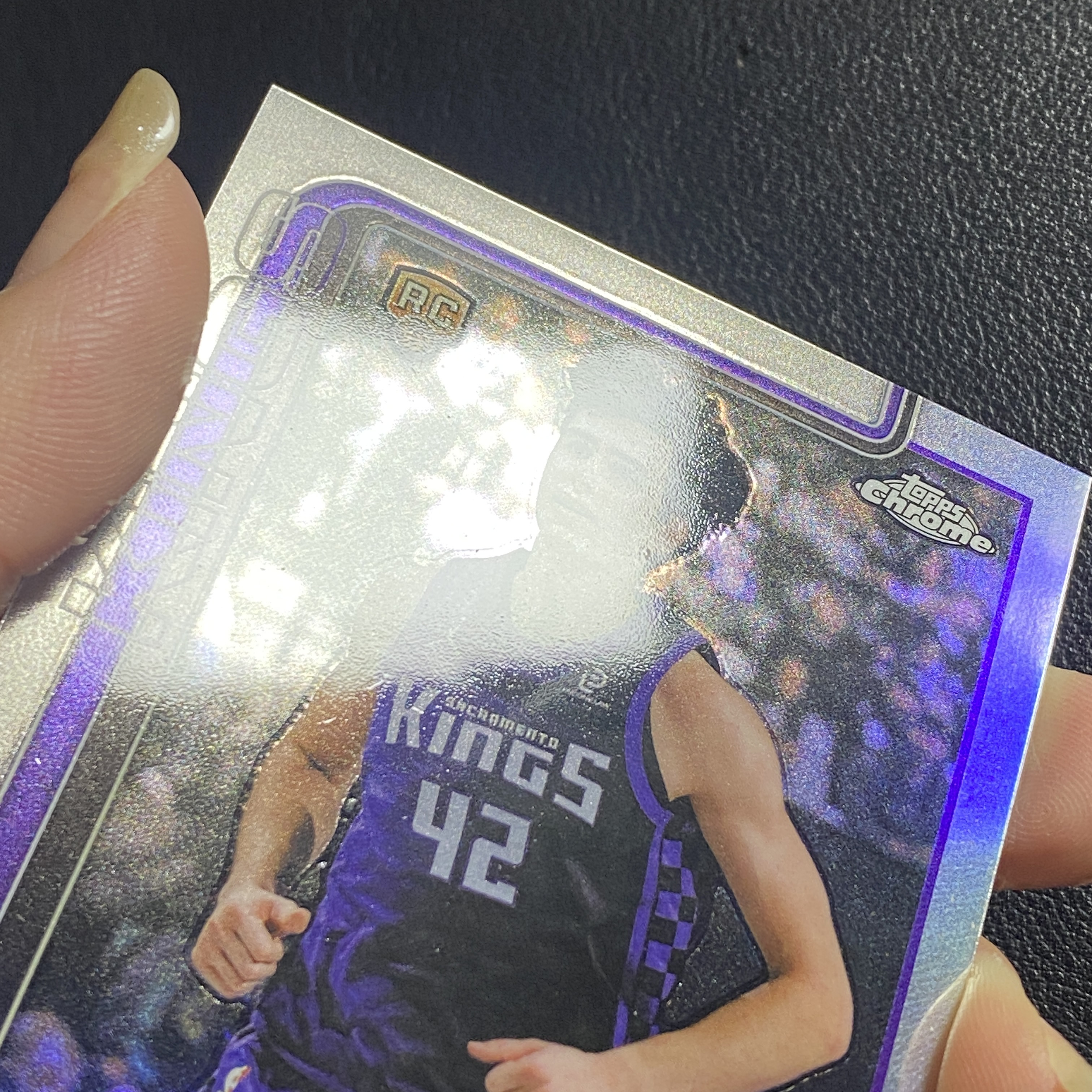 【伦子】2026 TOPPS CHROME UPDATE RC 新秀 国王 MAXIME RAYNAUD 马克西姆 雷诺 银折 正base TCU 瑕疵见图 SAMM-12