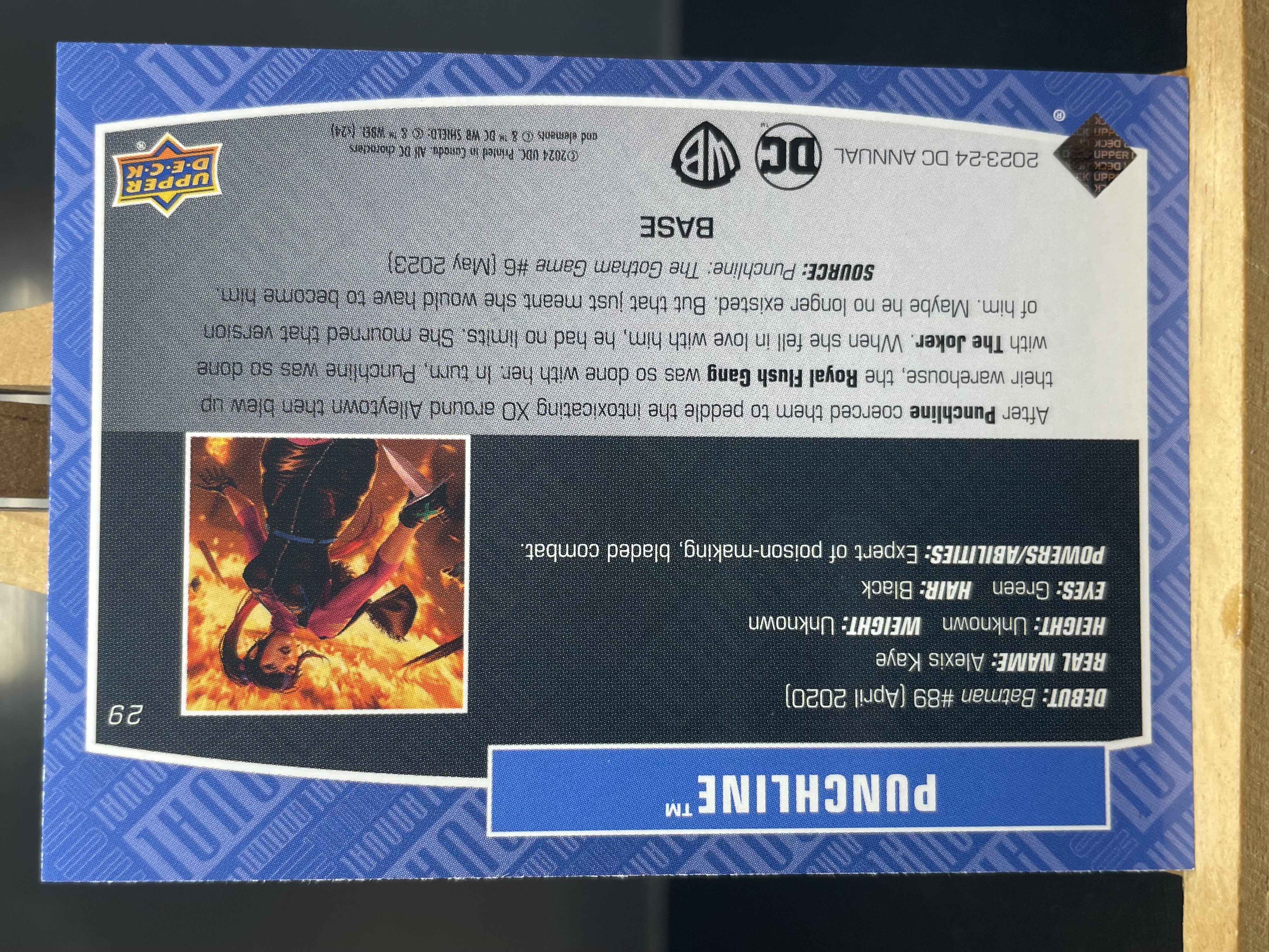 (B7)2023-24 UPPER DECK BASE 潘奇莱因 实卡好看 收藏凑套必备 卡品如图!!!