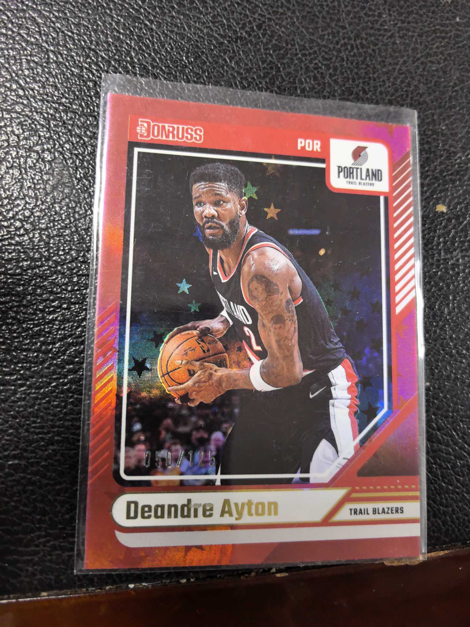 2024-25 德安德烈 艾顿 125编 湖人 星星折 折射 杜蕾斯 12-1