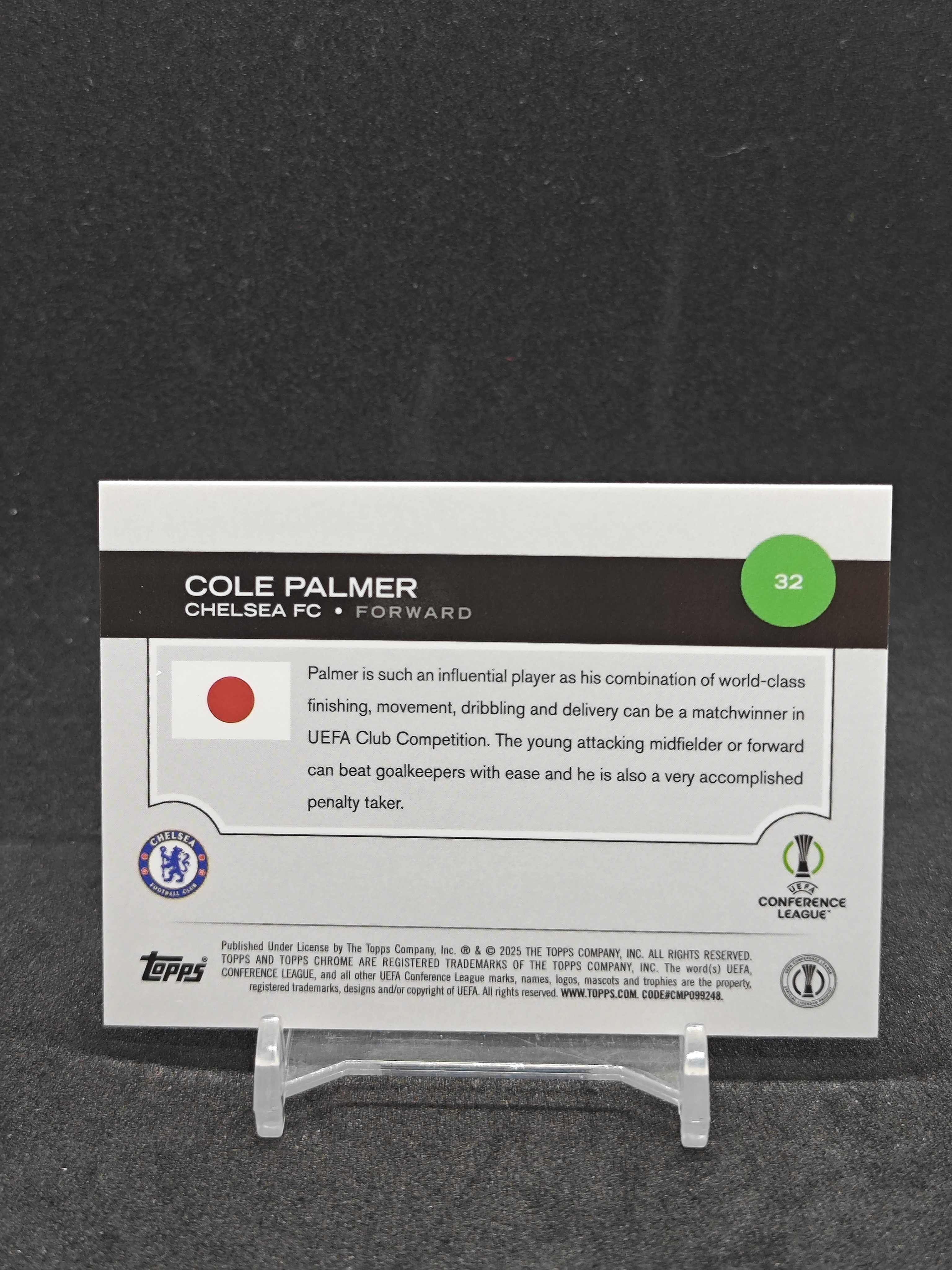 【49/50编 金mojo折】2024-25 Topps Chrome 日版 金迷宫折 黄迷宫折 切尔西 帕尔默 Cole Palmer