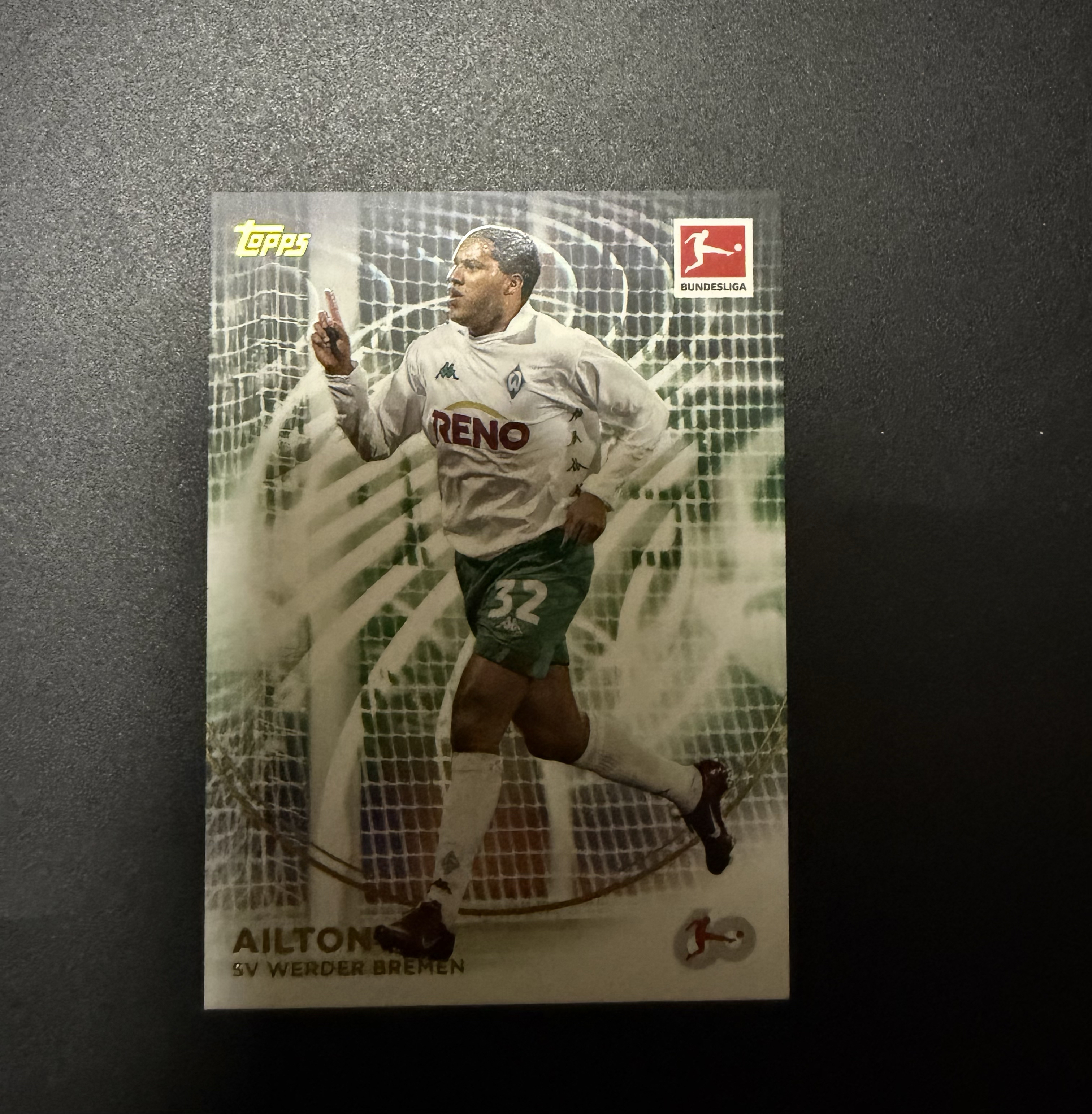2024 Topps Bundesliga 60 Years 德甲60周年 Ailton 云达不莱梅 埃尔顿 艾尔顿 巴西