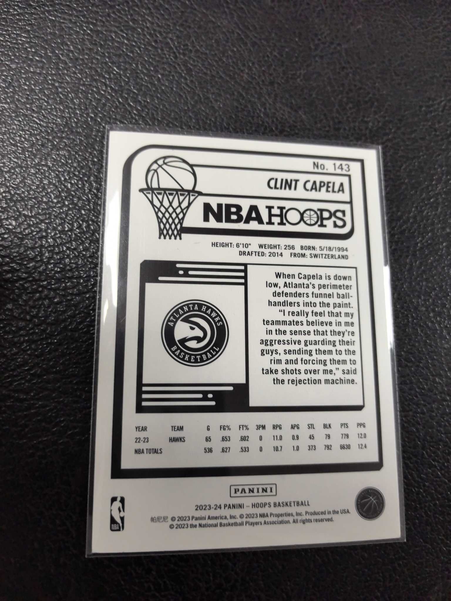 2023-24 卡佩拉 99编 老鹰 hoops 绿折 火箭 12-6