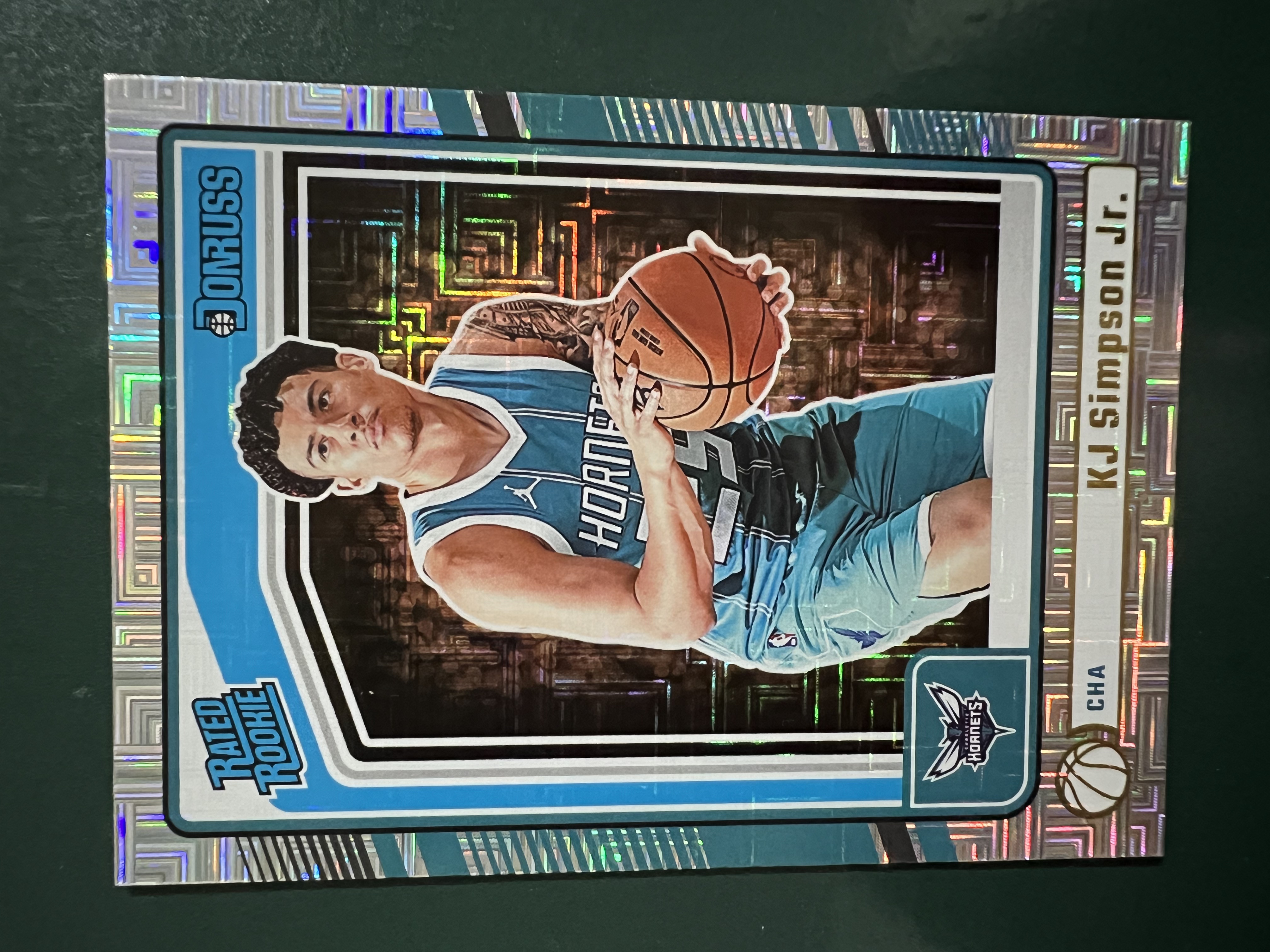 2024-25 Panini Donruss KJ Simpson 杜蕾斯系列 KJ·辛普森 夏洛特黄蜂 mojo折 完美收藏 卡品如图