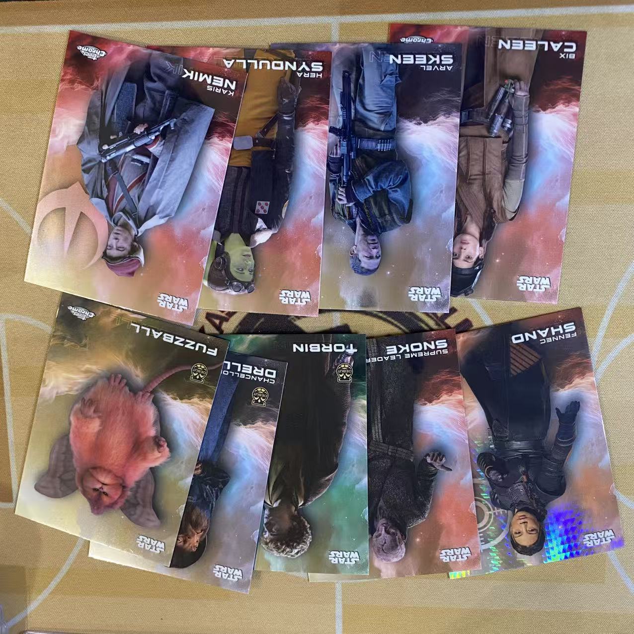 撸卡厮 Topps 星球大战 pennce shand 天行者 杨紫琼 格子折 带队 打包(za)