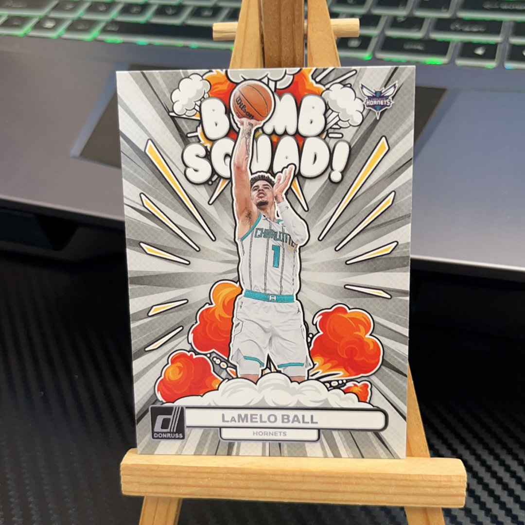 2023-24 Panini Donruss LaMelo Ball 三球 黄蜂 杜蕾斯系列 特卡 卡品如图 凑图必备 值得收藏!免费代卖!