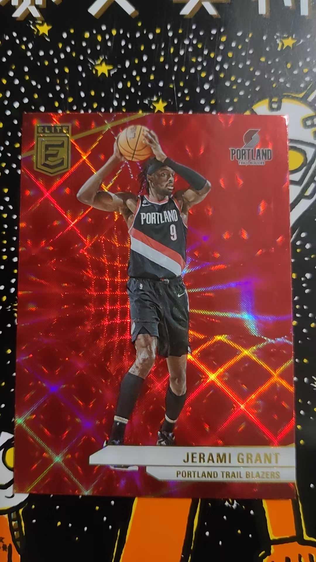 2023-24 Panini ELITE Jerami Grant 杰拉米 格兰特 活塞队 红折 折射 硬通货 卡品精美 凑套必备 收藏必备