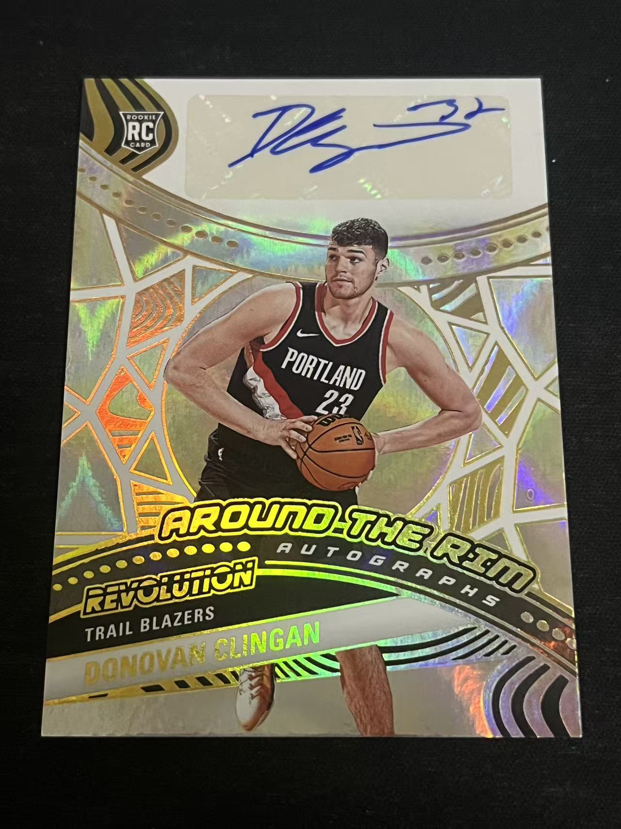 2024-25 Panini Revolution Donovan Clingan RC 革命 开拓者 多诺万-克林根 新秀 签字 1/25编