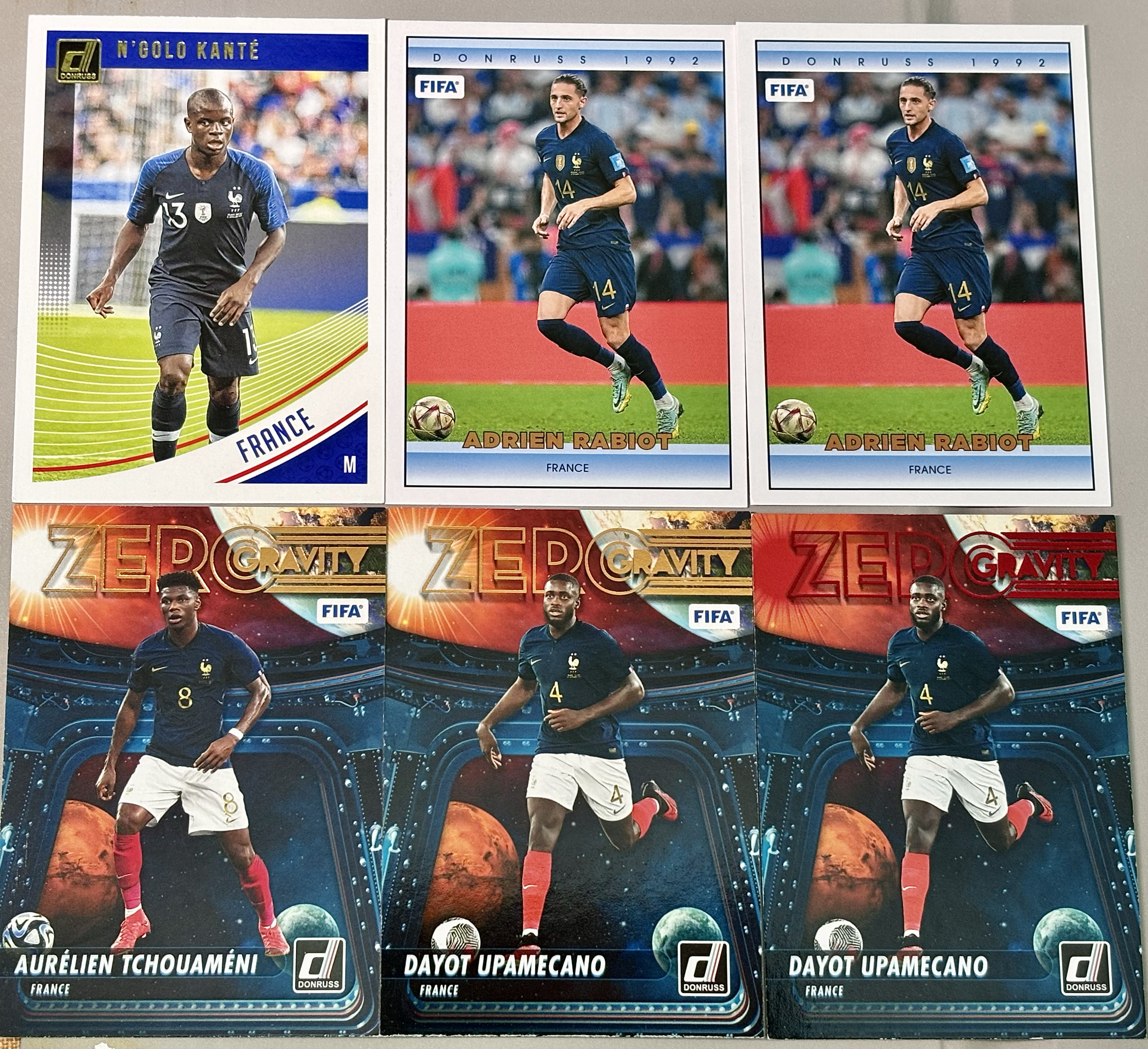 【可累計】 22-23 Donruss 杜蕾斯 kante 拉比奧 復古特卡 楚阿梅尼 烏帕梅卡諾 于帕梅卡諾 零重力特卡 卡品如圖 lot 一圖打包 #C12