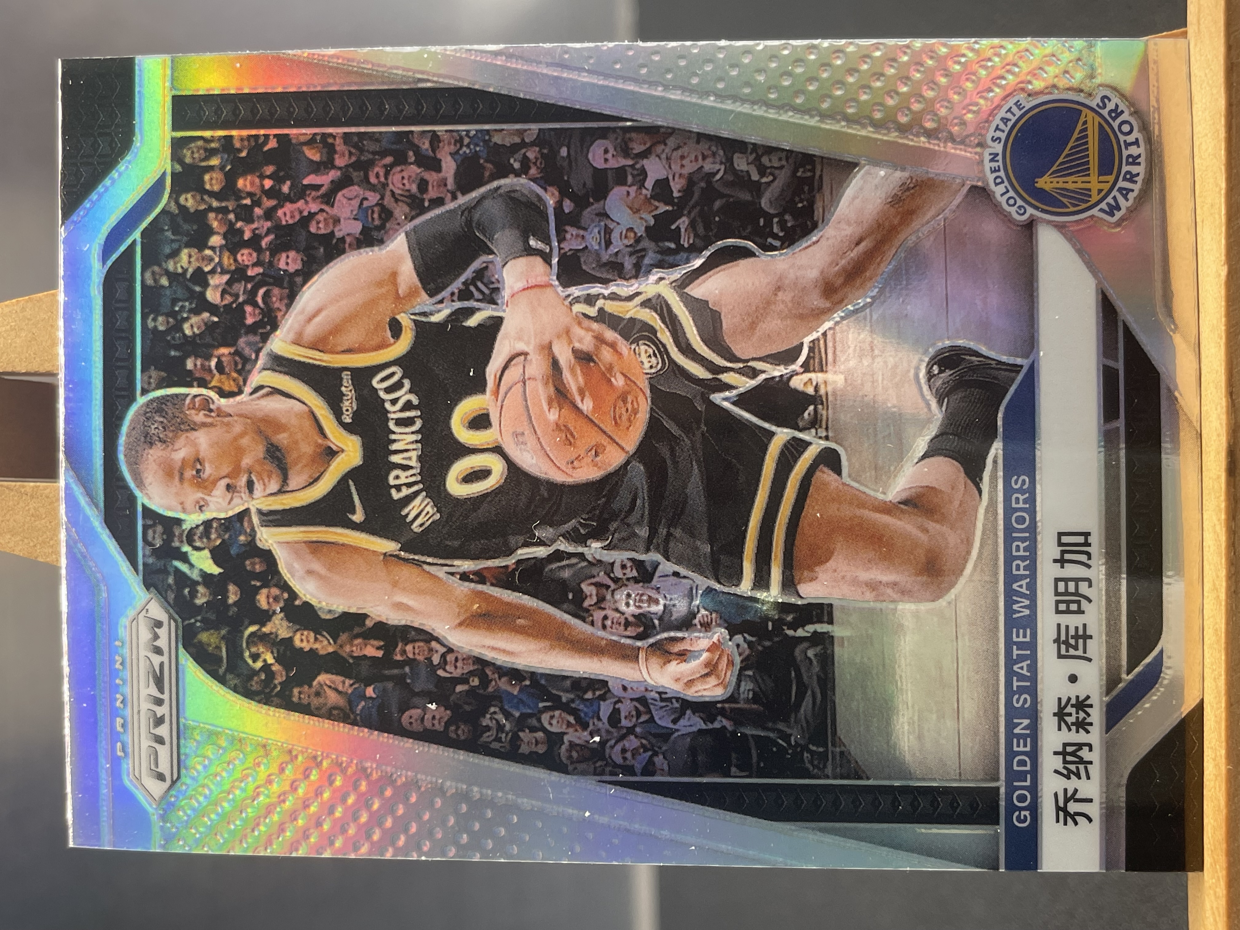 (A10) 2024-25 PANINI PRIZM 银折  乔纳森 库明加  勇士  近期大热球星  收藏凑套必备  ！！！