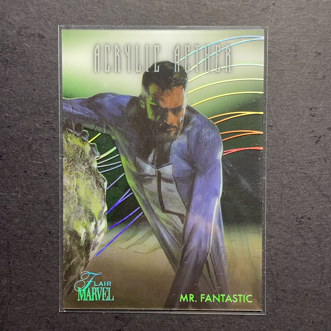2024 Fleer Marvel (MCU) Flair天赋 神奇先生 透明胶片特卡 盒配插放 序号AA17 2024 漫威漫画Fleer Flair Marvel天赋绝版系列