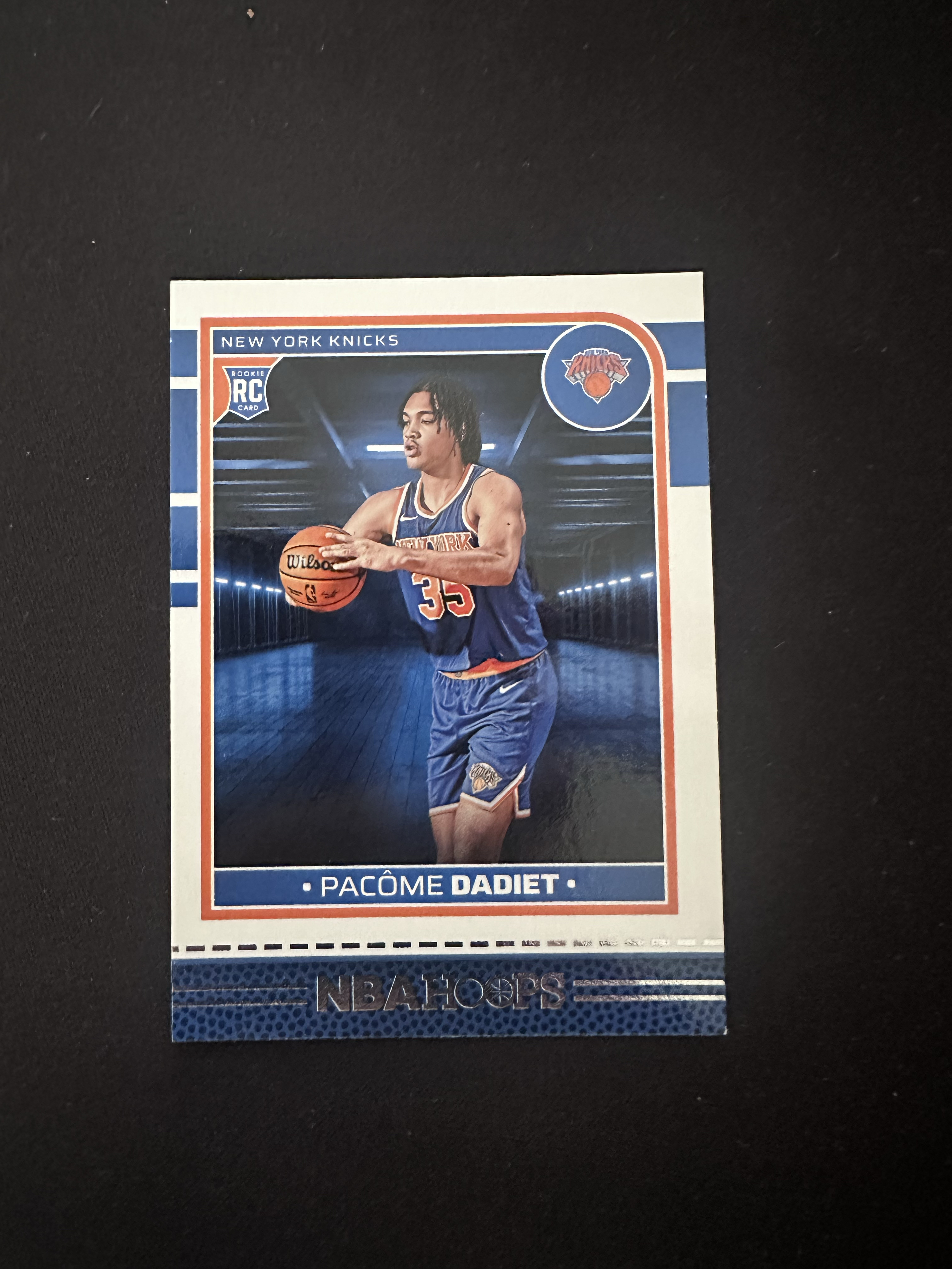 2024-25 Panini NBA Hoops Pacome Dadiet RC 尼克斯 新秀RC 帕科姆 達(dá)迪耶 潛力新秀 免費(fèi)代拍【萬金卡牌 截拍預(yù)付85%】