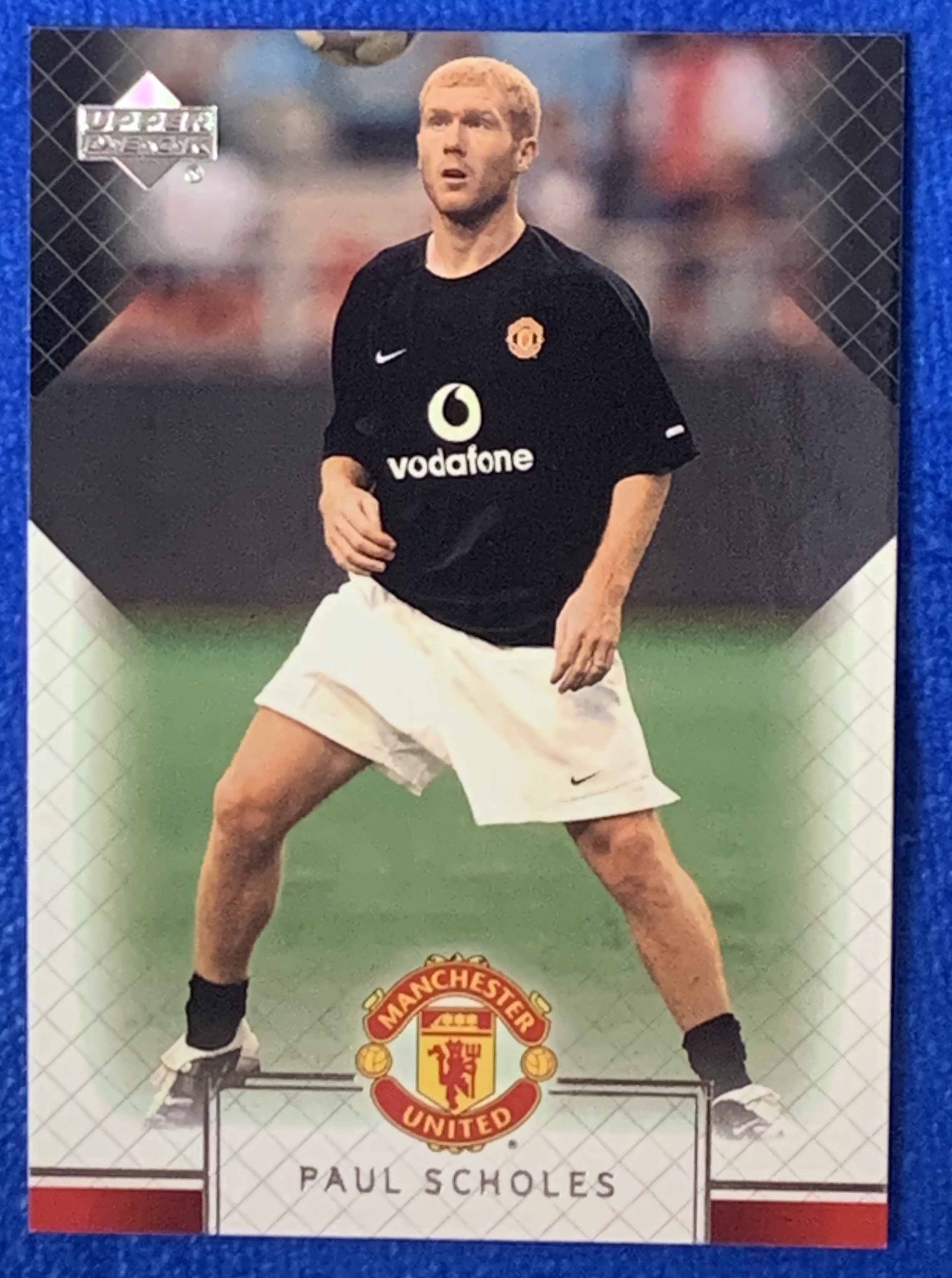 2002 Upper Deck Manchester United Paul Scholes 亚德 曼联 斯科尔斯 92班 三冠王 英格兰国脚England 暴力远射 经典老卡 不保卡品ebay有价