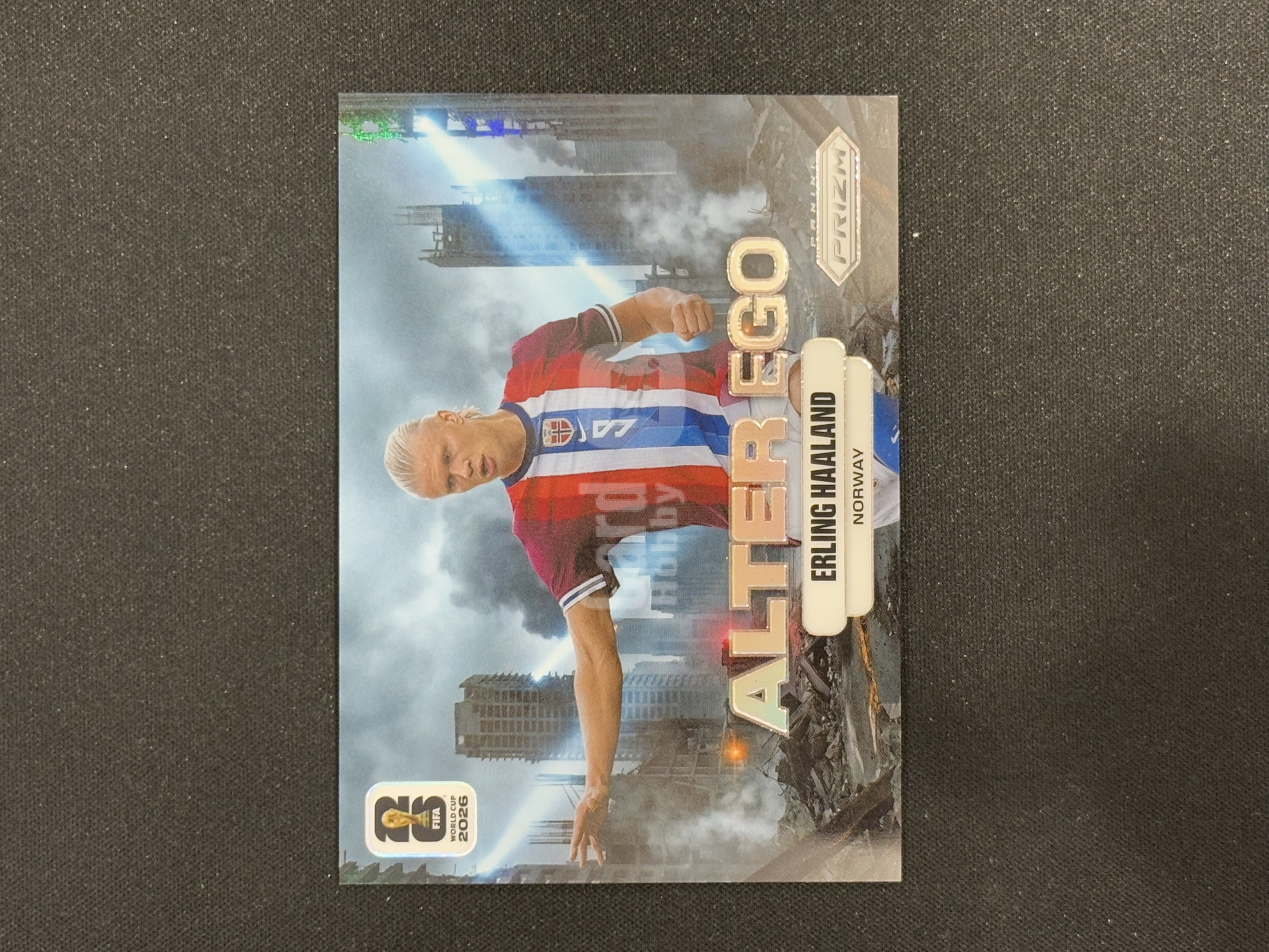 2026 Panini Prizm World Cup Erling Haaland FIFA 世界杯 挪威 哈兰德 alter ego 大比例 瑕疵如图 - GK