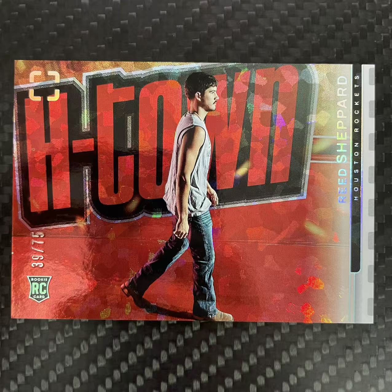 2024-25 Panini Photogenic Reed Sheppard RC 【杰克森拍卖】里德 谢泼德 火箭 新秀 75编 碎冰折 雕哥