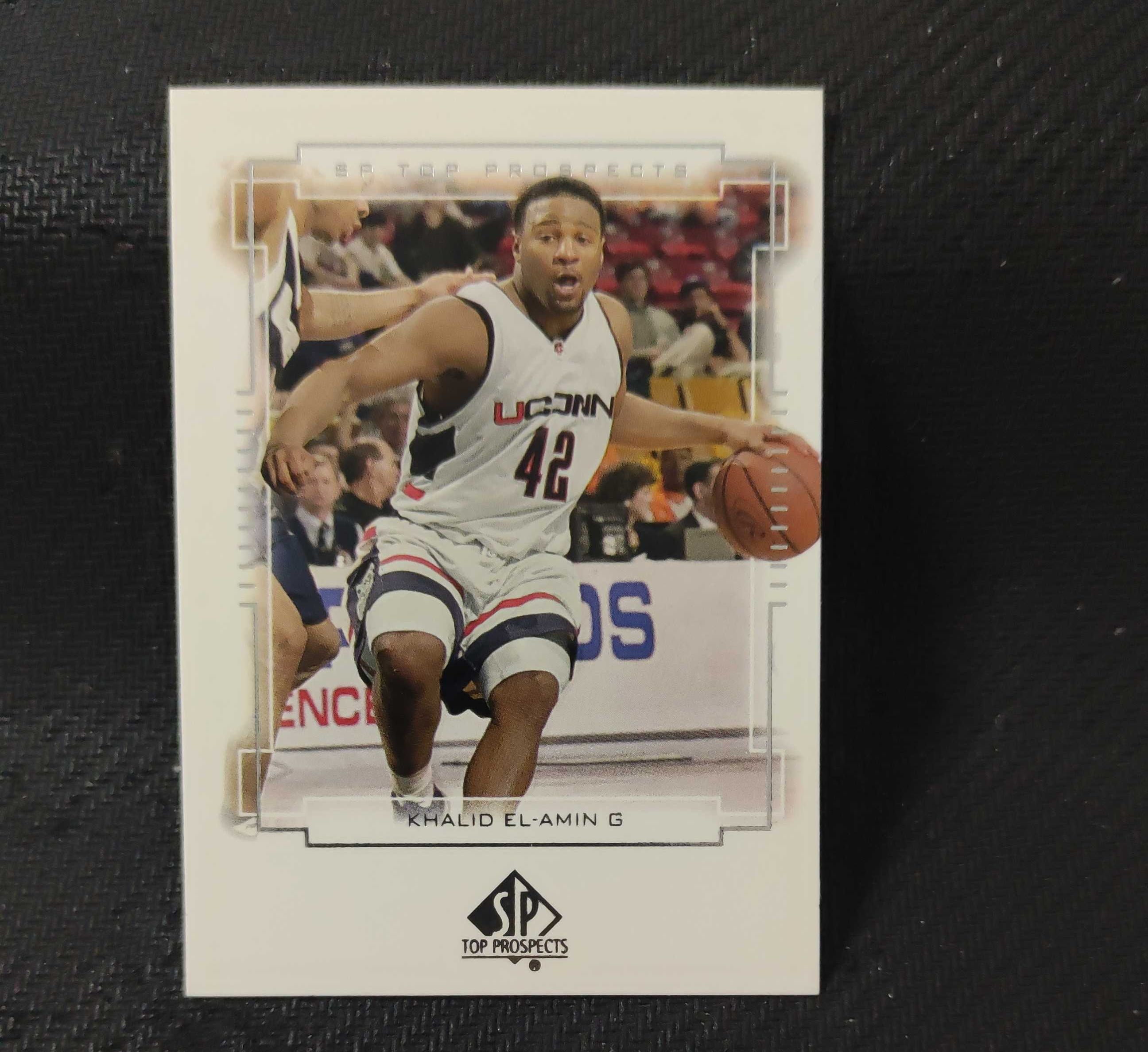 2000 Upper Deck SP Authentic Khalid El-Amin 克哈里德 艾尔 阿敏 大学系列 收藏必备 可累计 接代卖