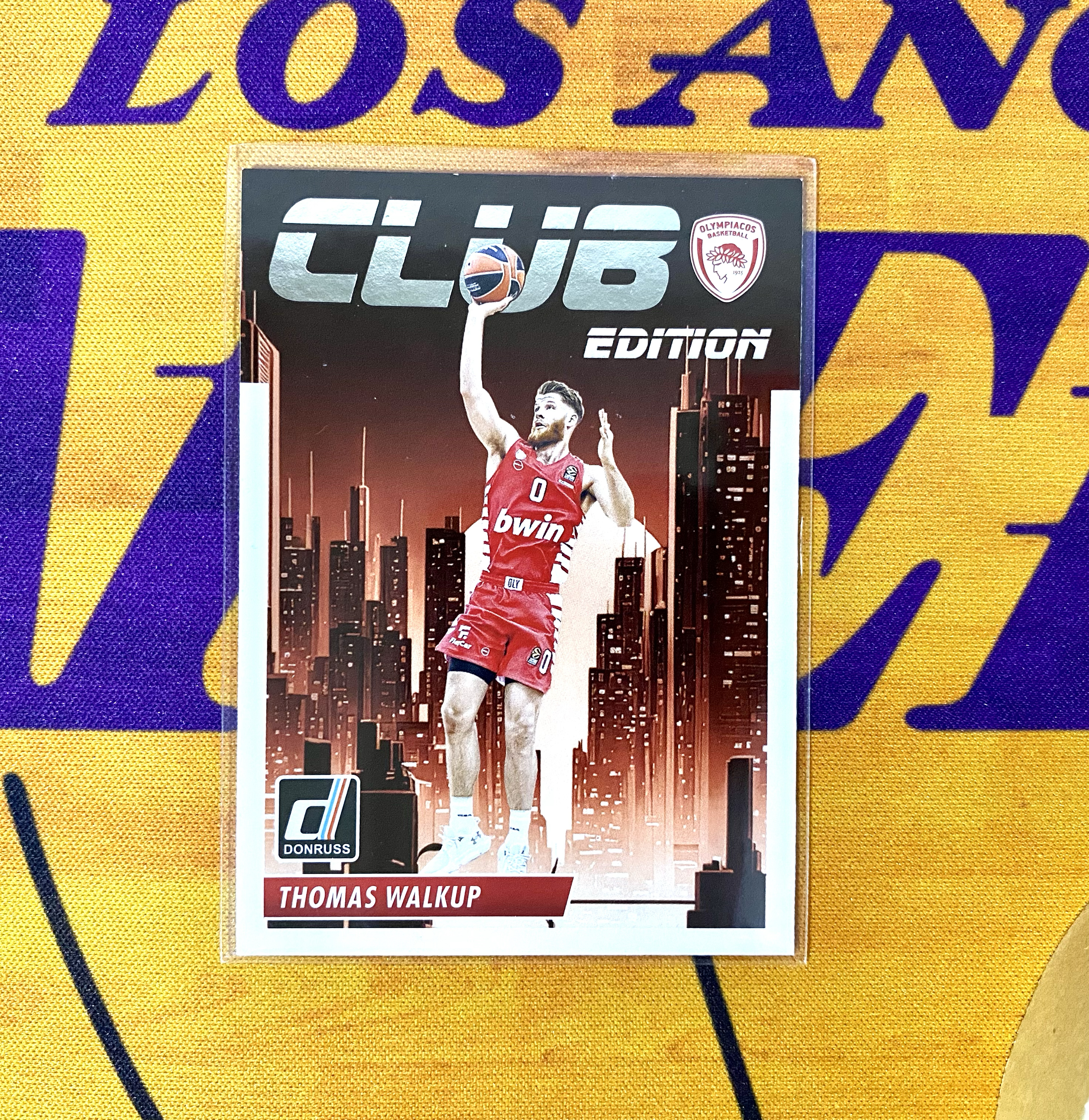 2023-24 Panini Donruss THOMAS WALKUP 托马斯 沃尔卡普 CLUB 杜蕾斯 热门球员 凑套 卡片精美 专收必备 卡品如图 有问题拍前私聊 拍后询问默认不处理