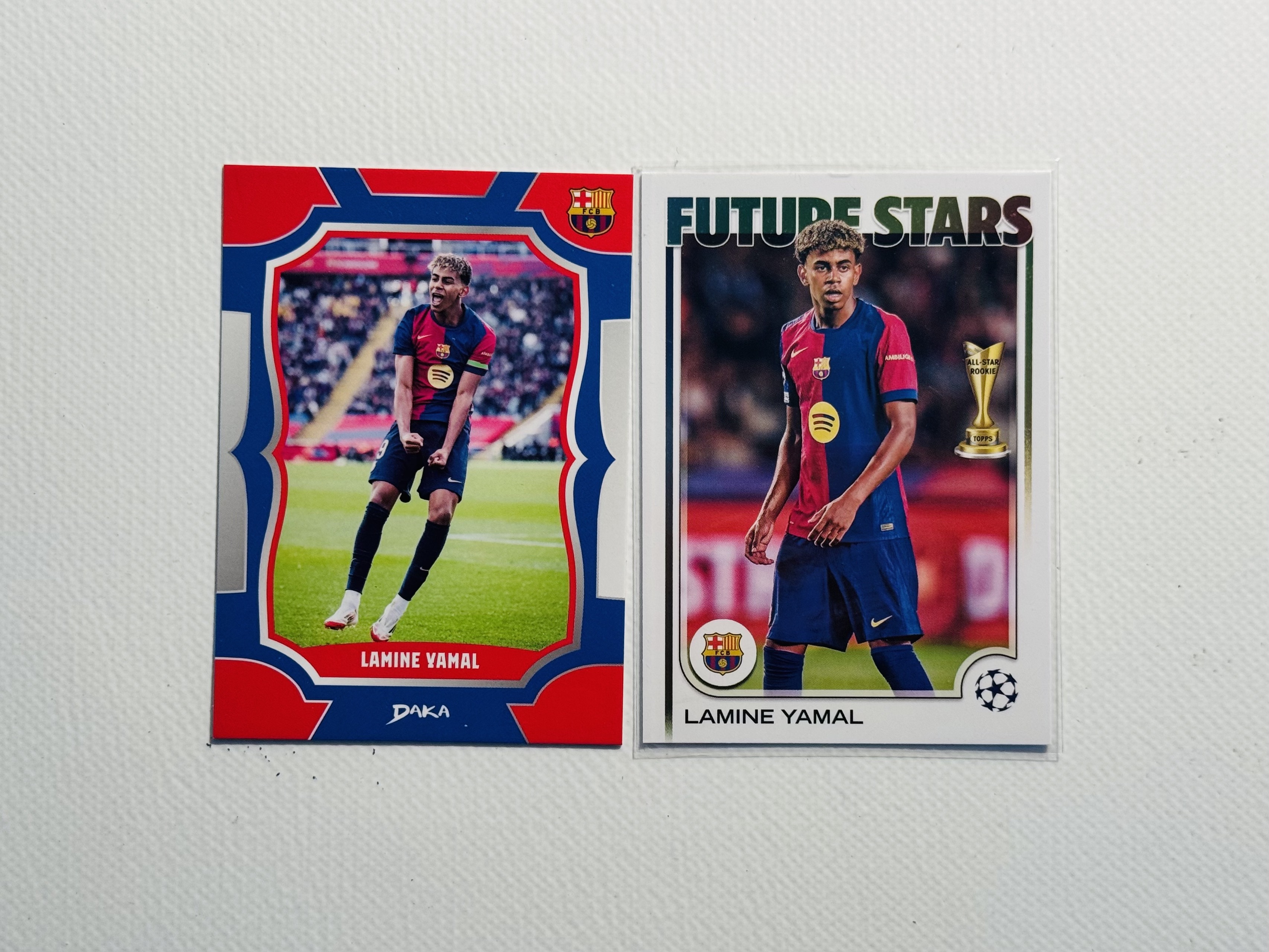 【JAW拍卖】多年份 多系列 LAMINE YAMAL 巴塞罗那 巴萨 西班牙 拉明 亚马尔 RC新秀 超级新人 天才 一图打包lot 卡品如图 相恋