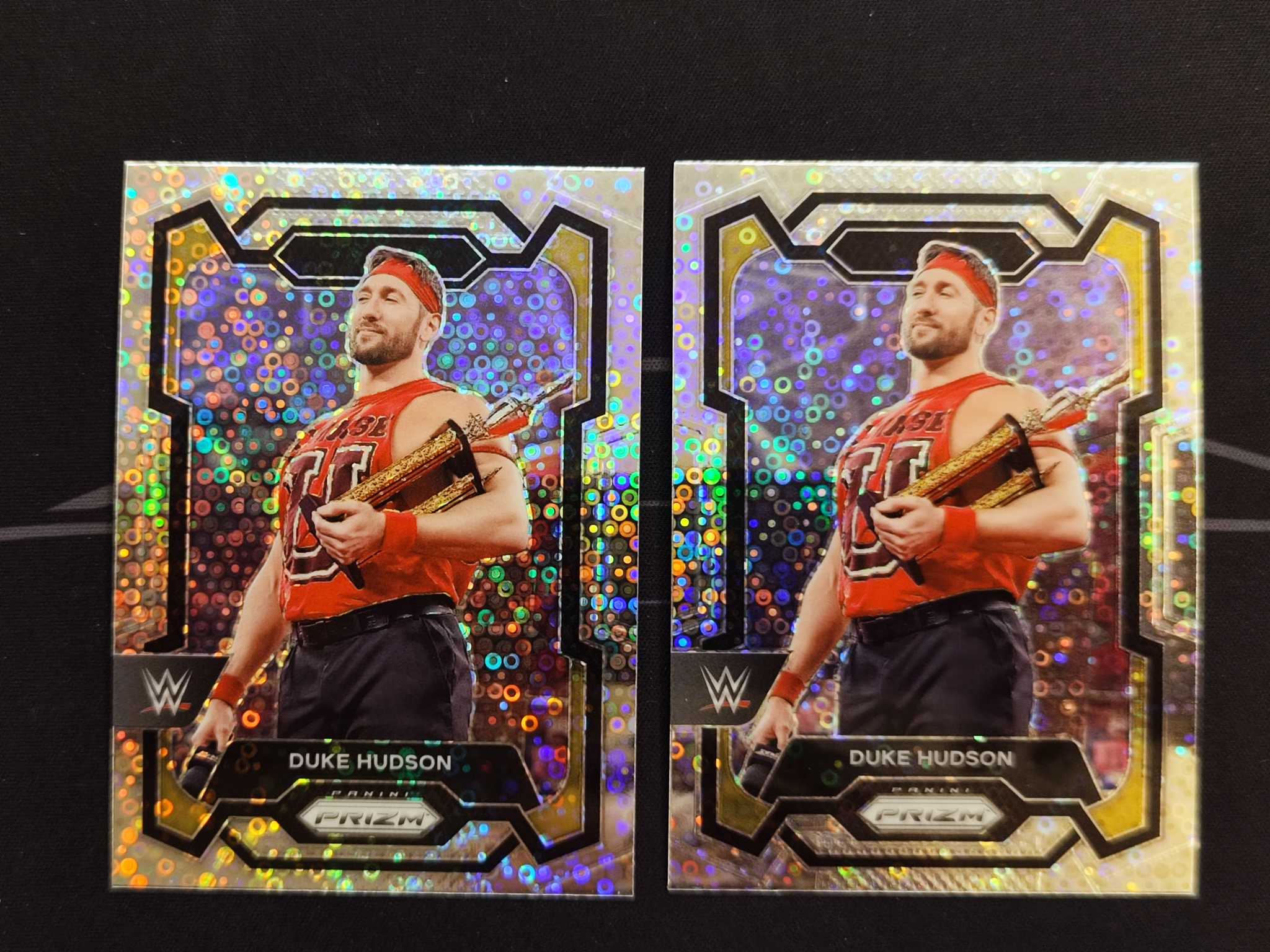 2024 Panini Prizm WWE Duke Hudson 闪 选图好看 凑套收藏 卡如图 #