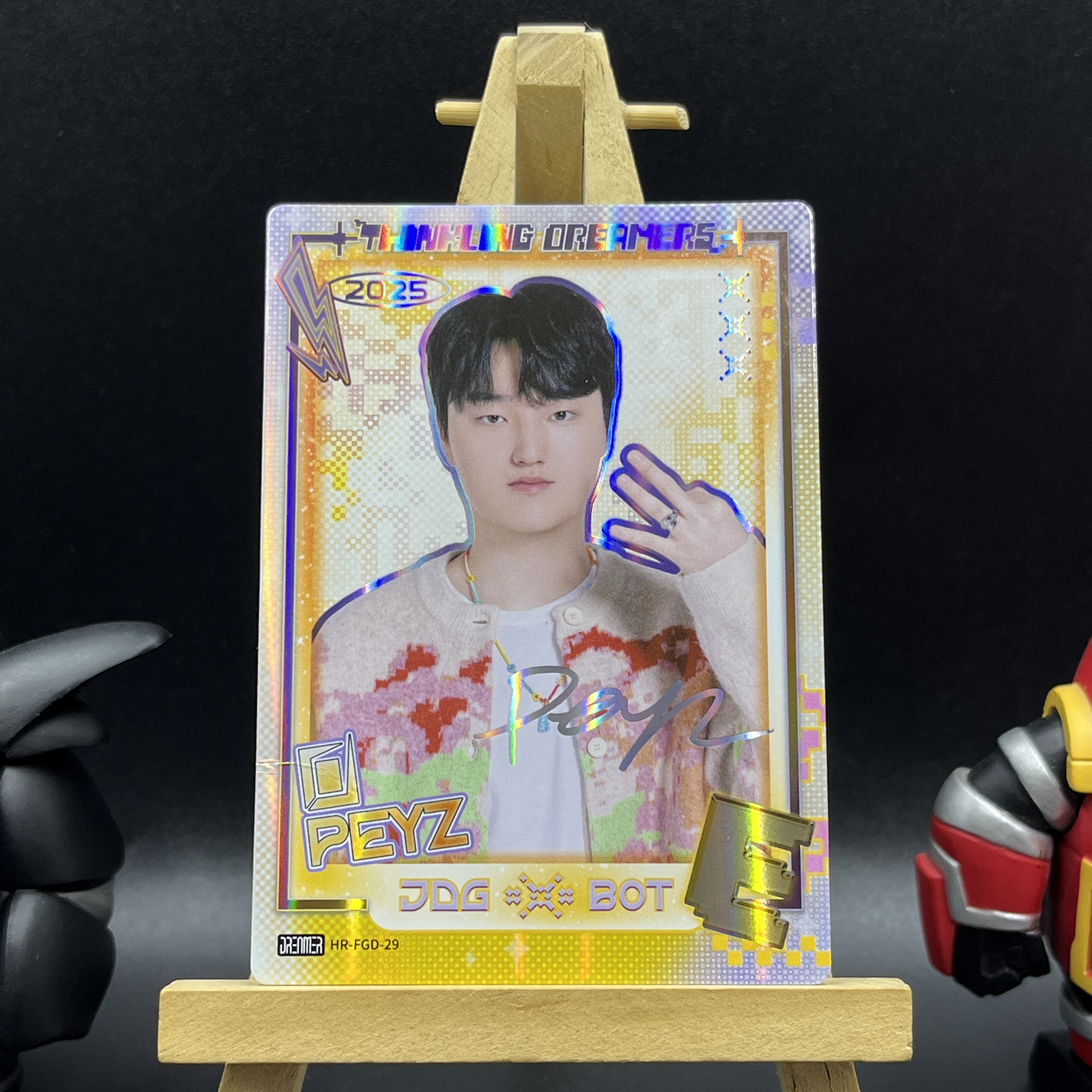 【KabuDa不累计】2025 Buffun 不凡玩品 英雄联盟 星火逐梦 LPL 选手卡 JDG Peyz 人生四格特卡 鹬华