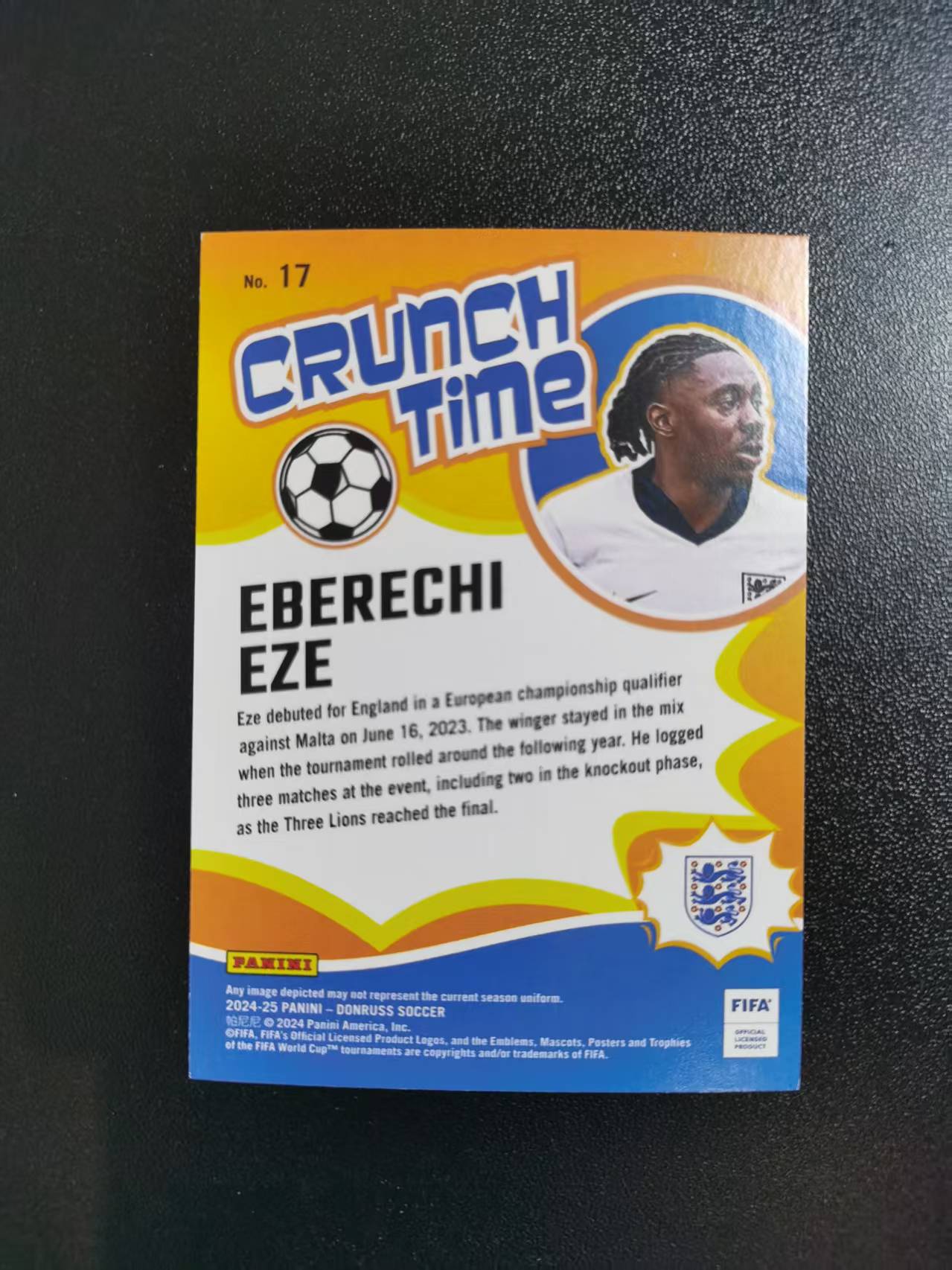 2024-25 Panini Donruss Eberechi Eze 埃泽 英格兰 杜蕾斯 关键时刻 收藏凑套 卡品如图 免费代拍CC06