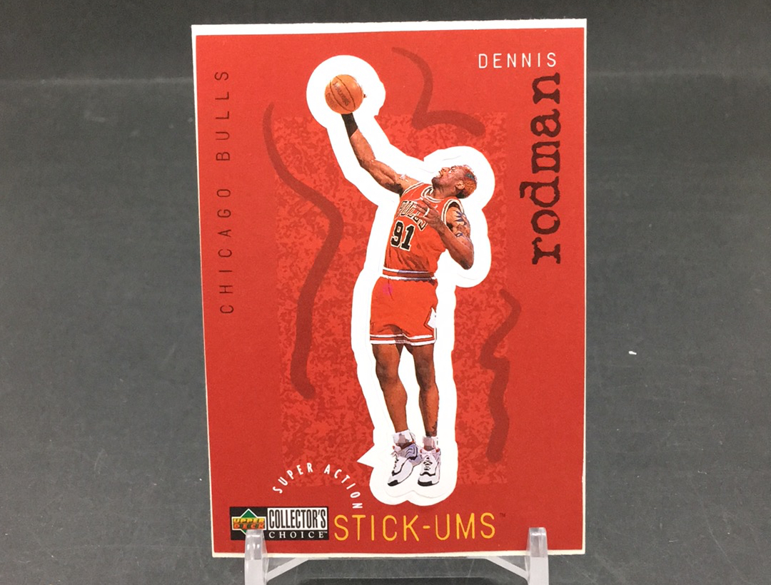 【DC拍卖】11.21 UD CC 大比例贴纸特卡 经典老特 实卡美如画 名人堂名宿 公牛王朝内线核心 防守大闸 大虫 丹尼斯 罗德曼