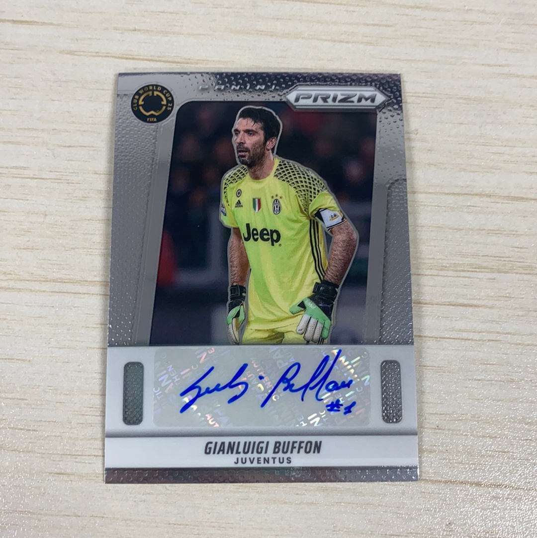 【小牛代拍】2025 Panini Prizm FIFA Club World Cup Gianluigi Buffon 詹路易吉 布冯 小将 意大利 尤文图斯 签字 Flashback 闪(一哥)