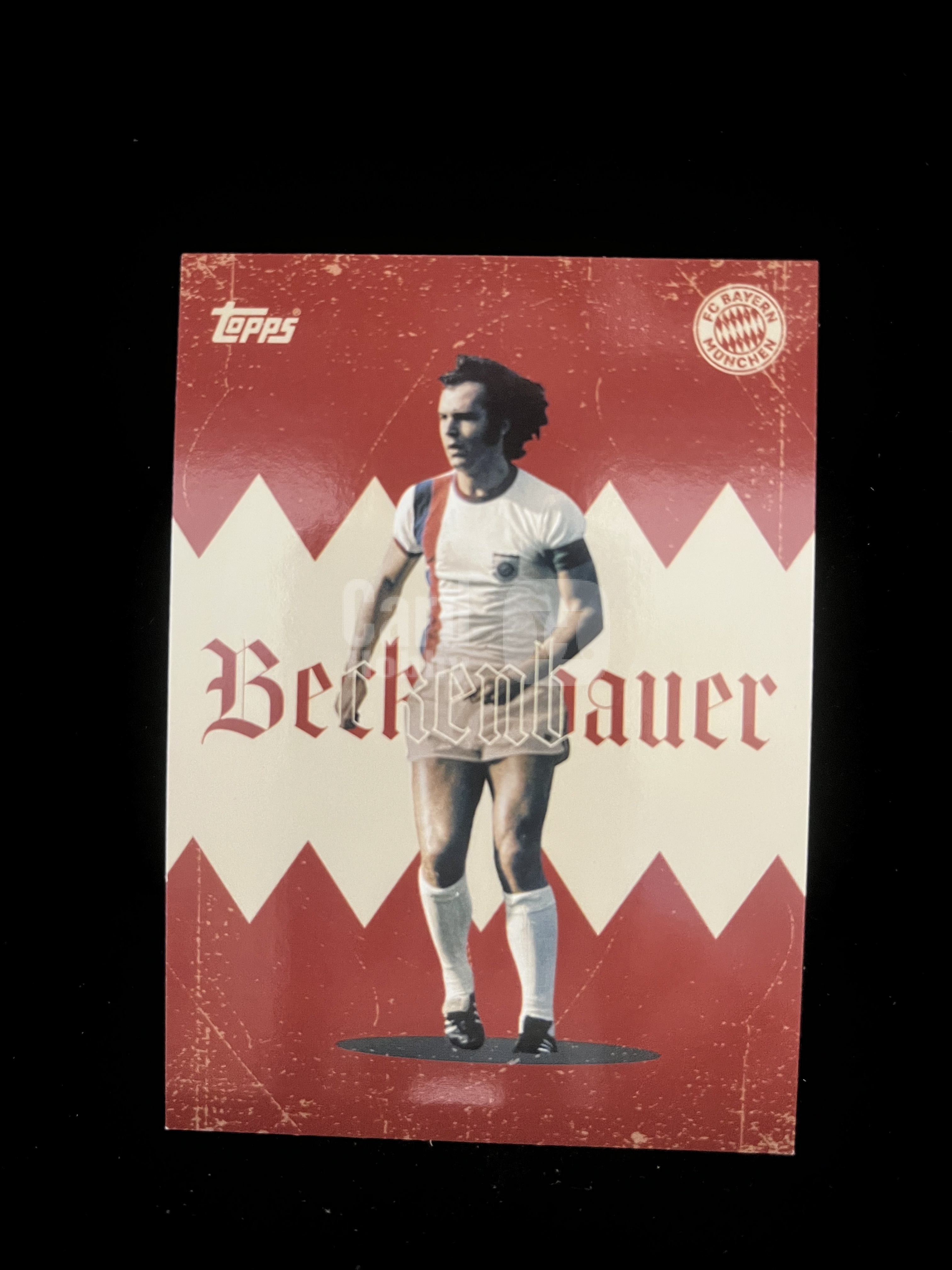 免费代拍 Topps FC Bayern Munchen Team Set 德甲 贝肯鲍尔 Franz Beckenbauer 卡品如图#G359