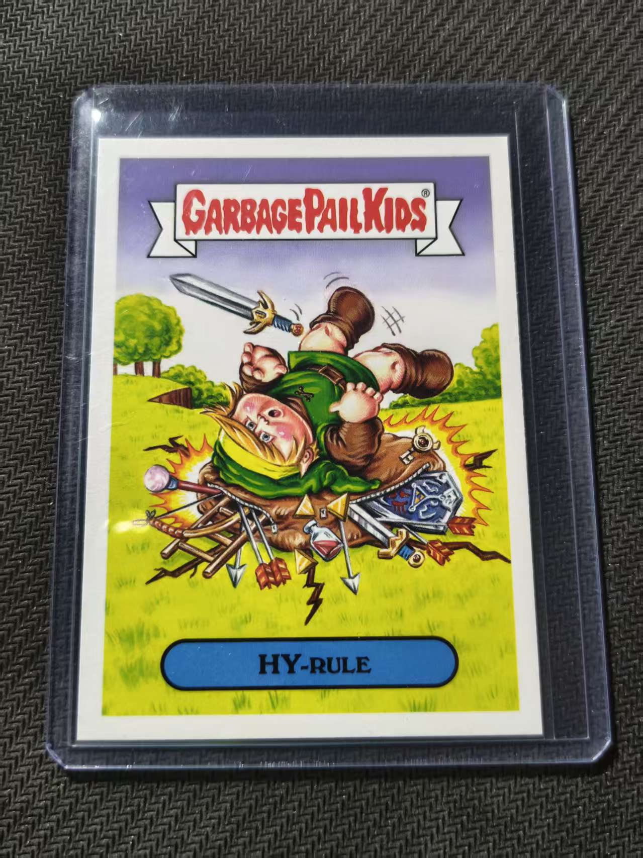 Topps Garbage Pail Kids 垃圾桶小子 GPK HY rule 精灵战士 呕吐 恶搞 #海盗