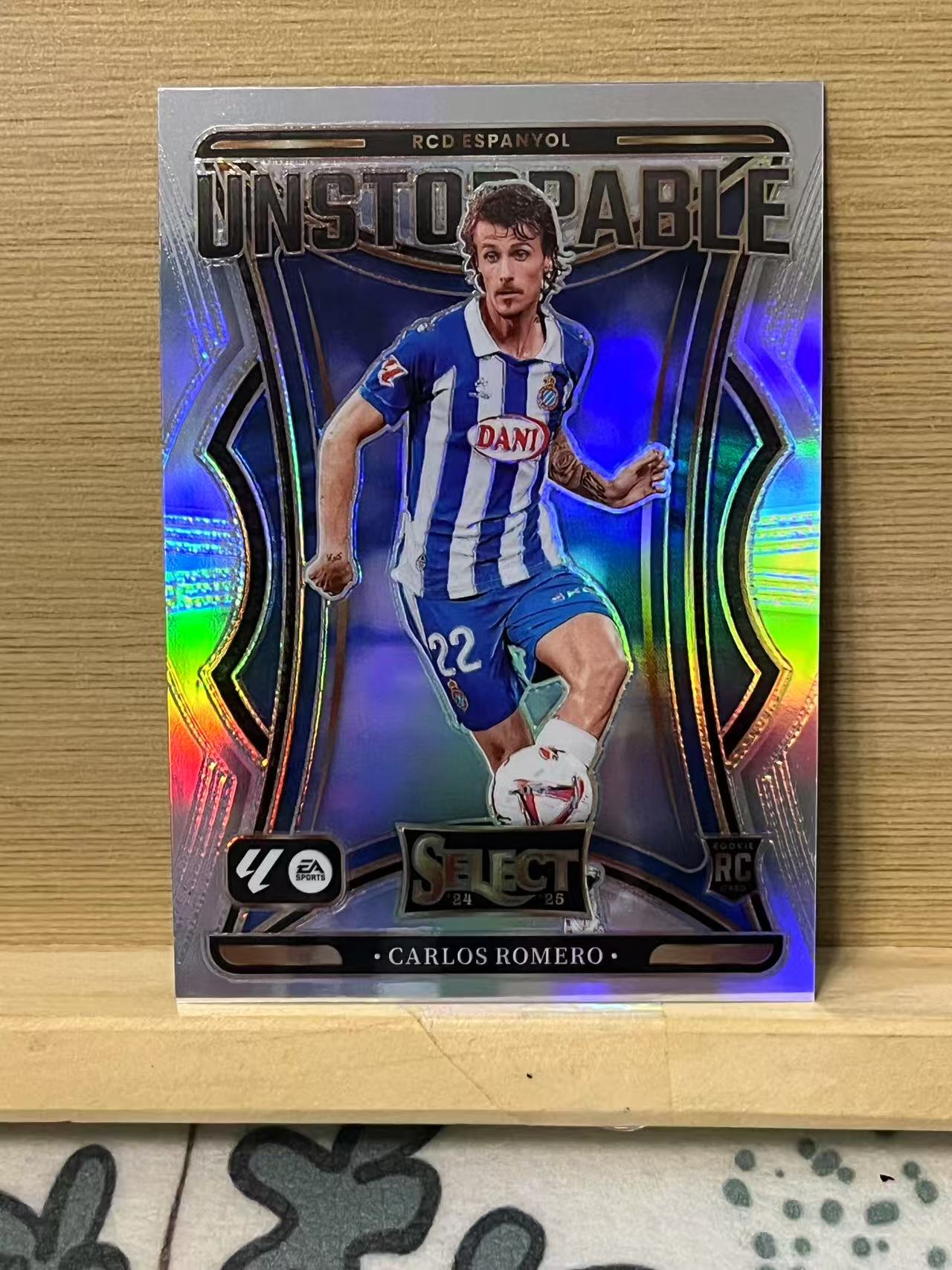 2024-25 Panini Select carlos romero RC 卡洛斯 罗梅罗 特卡 新秀 西班牙人 银折 select 卡品如图 实卡精美 A3