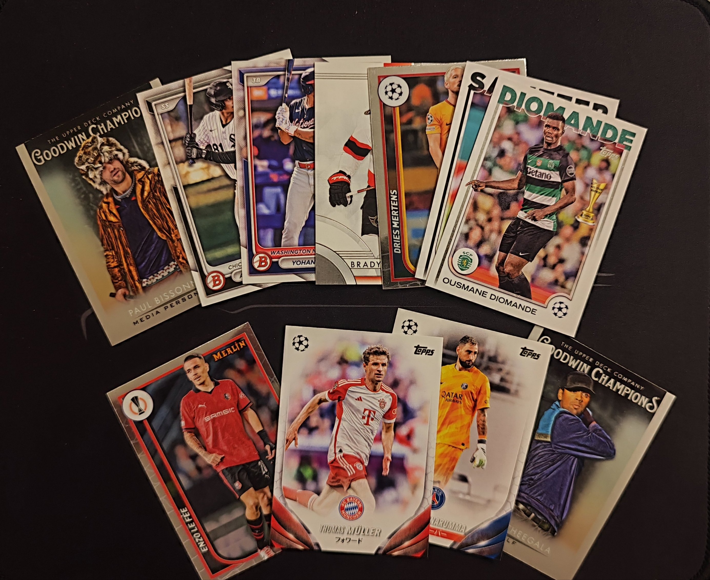 多年份多系列多类型 panini topps  LOT 多张不保卡品 如图