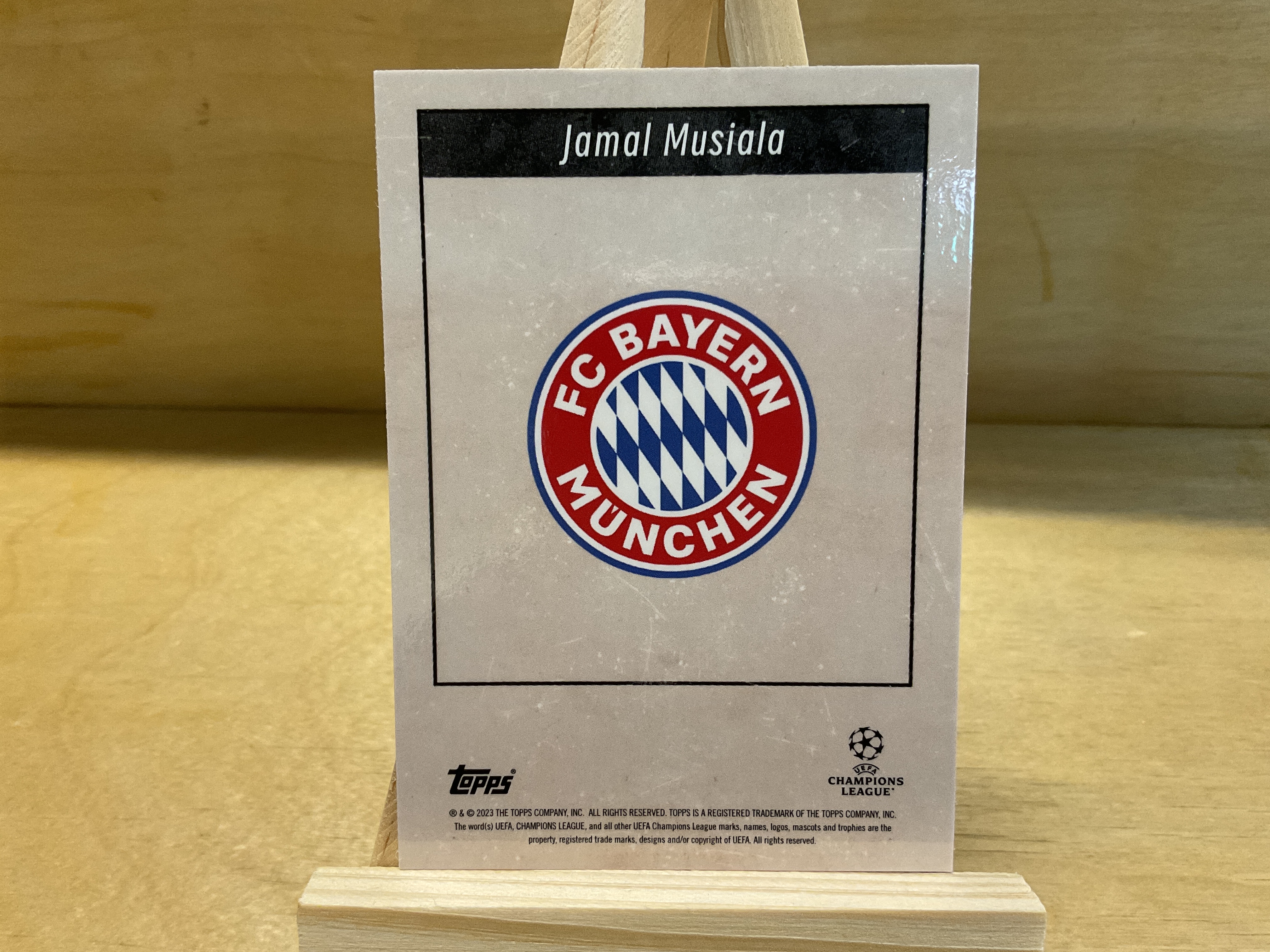 2023 Topps Merlin Jamal Musiala #NNO 德国 穆夏拉 梅林 拜仁慕尼黑 大头 拜仁 梅林遗产