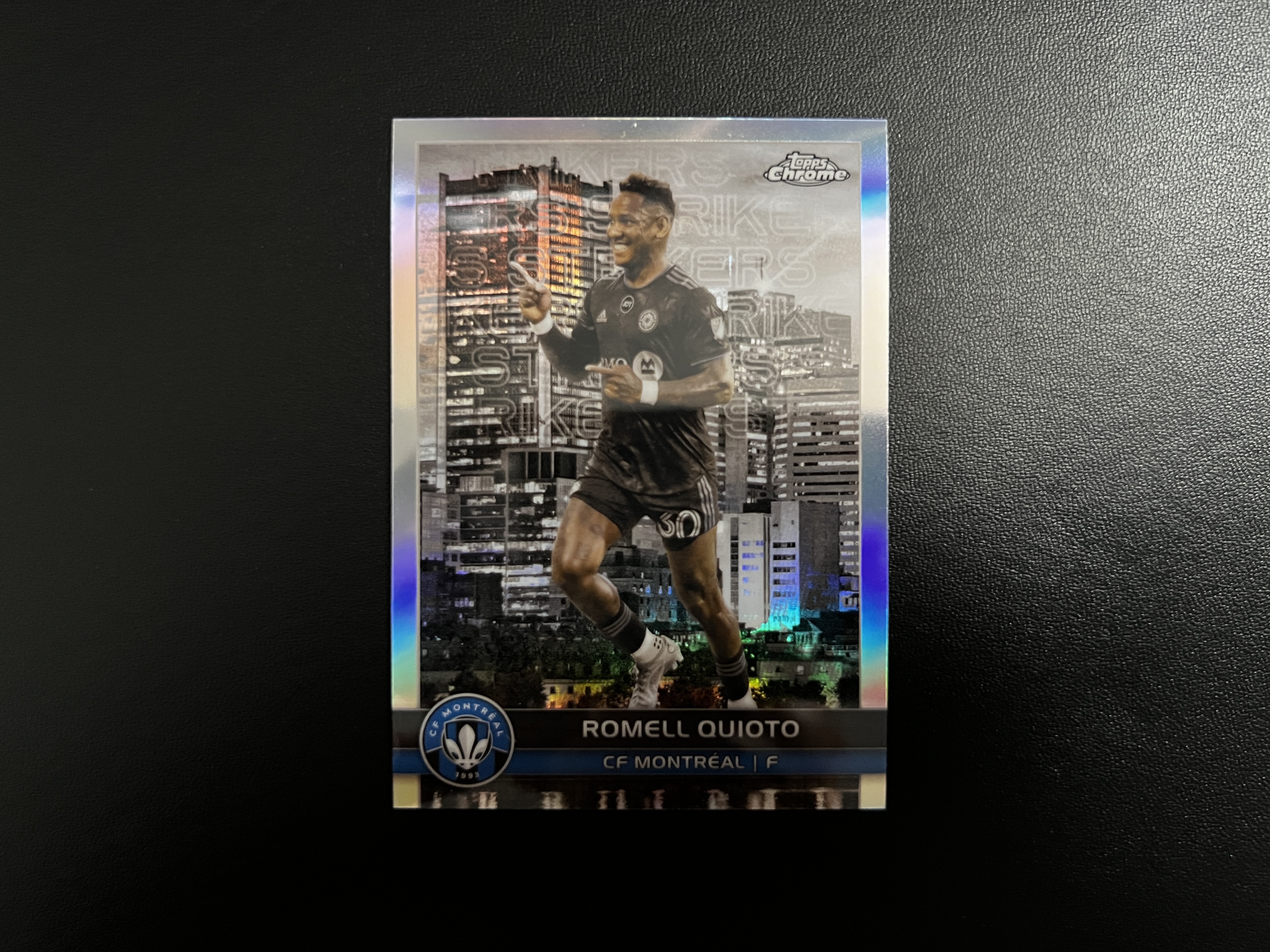 2023 Topps Chrome romell Quioto  洪都拉斯 前锋 右脚『永富』 凑套专收送礼必备 错过大腿拍肿