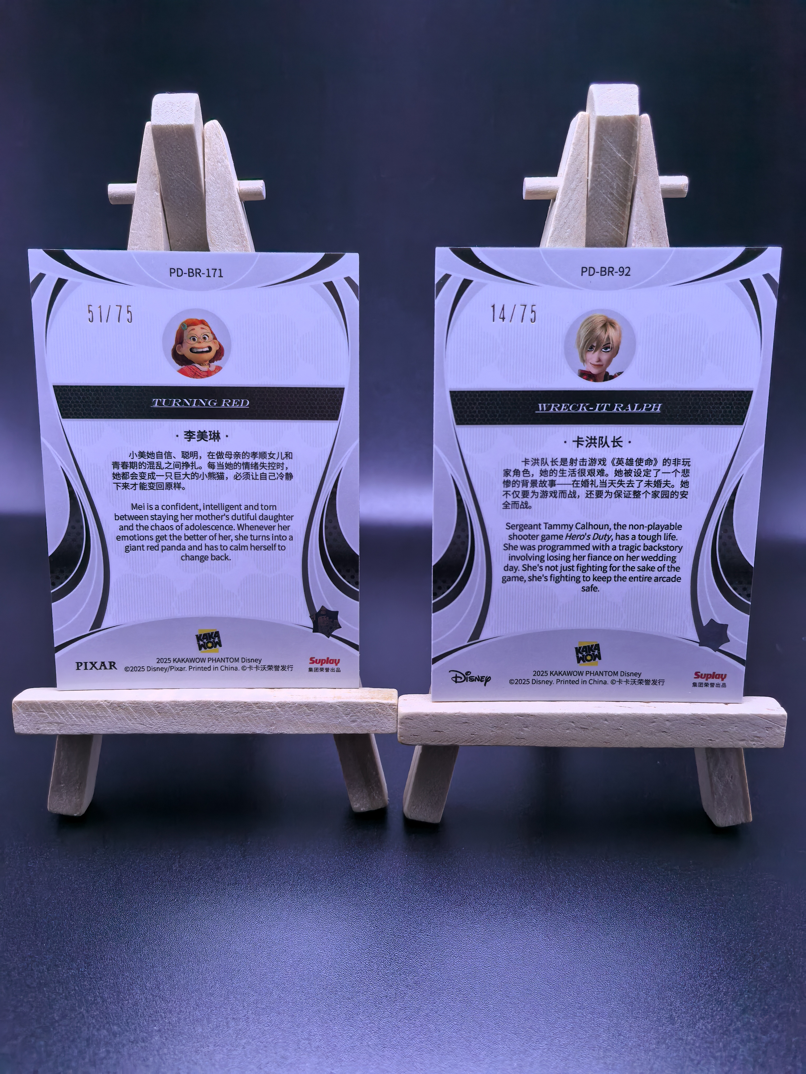 2025 Kakawow 卡卡沃 Phantom Disney 迪士尼 Sergeant Tammy Calhoun 李美琳 卡洪队长 红折 红波纹折 限量75编 低编 卡品如图(NGU)