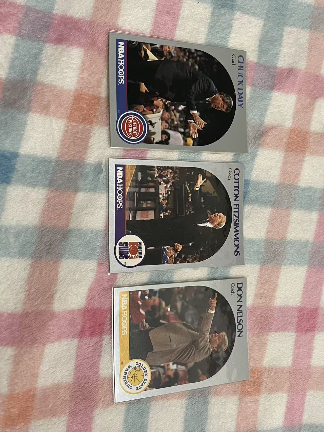 1990 NBA NBA Hoops 15张打包 拉里布朗 杰里·斯隆 唐尼尔森 昂塞尔德等【教练特卡 老人 老卡 老特】#793