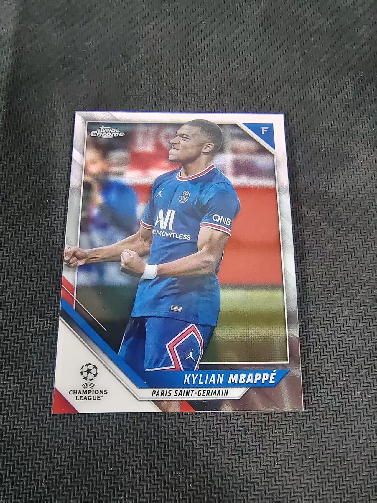 【可合并,不累计】2022 Topps Chrome Kylian Mbappe 欧冠TC 姆巴佩 大巴黎 皇马 法国 姆总 边角瑕疵 #1