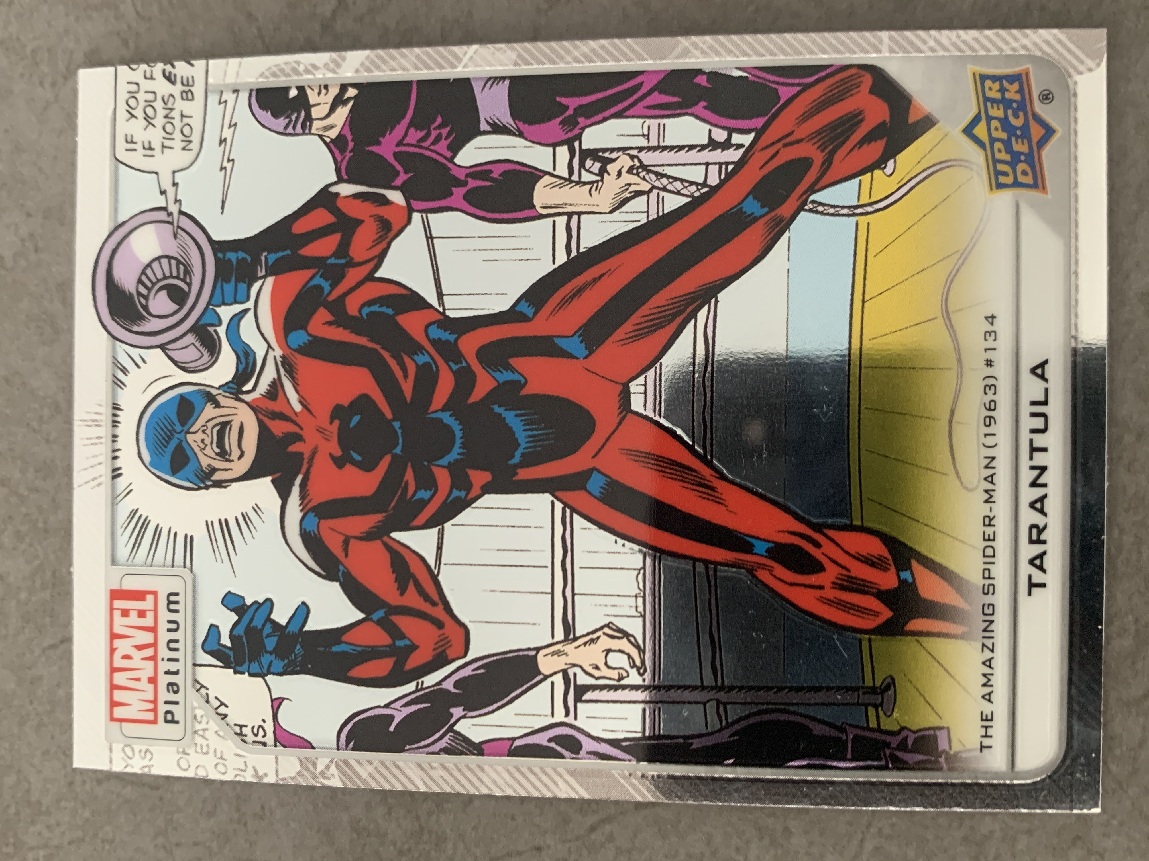 (A9) 2022 UPPER DECK 漫威 BASE 狼蛛 实卡好看 收藏凑套必备 卡品如图 !!!