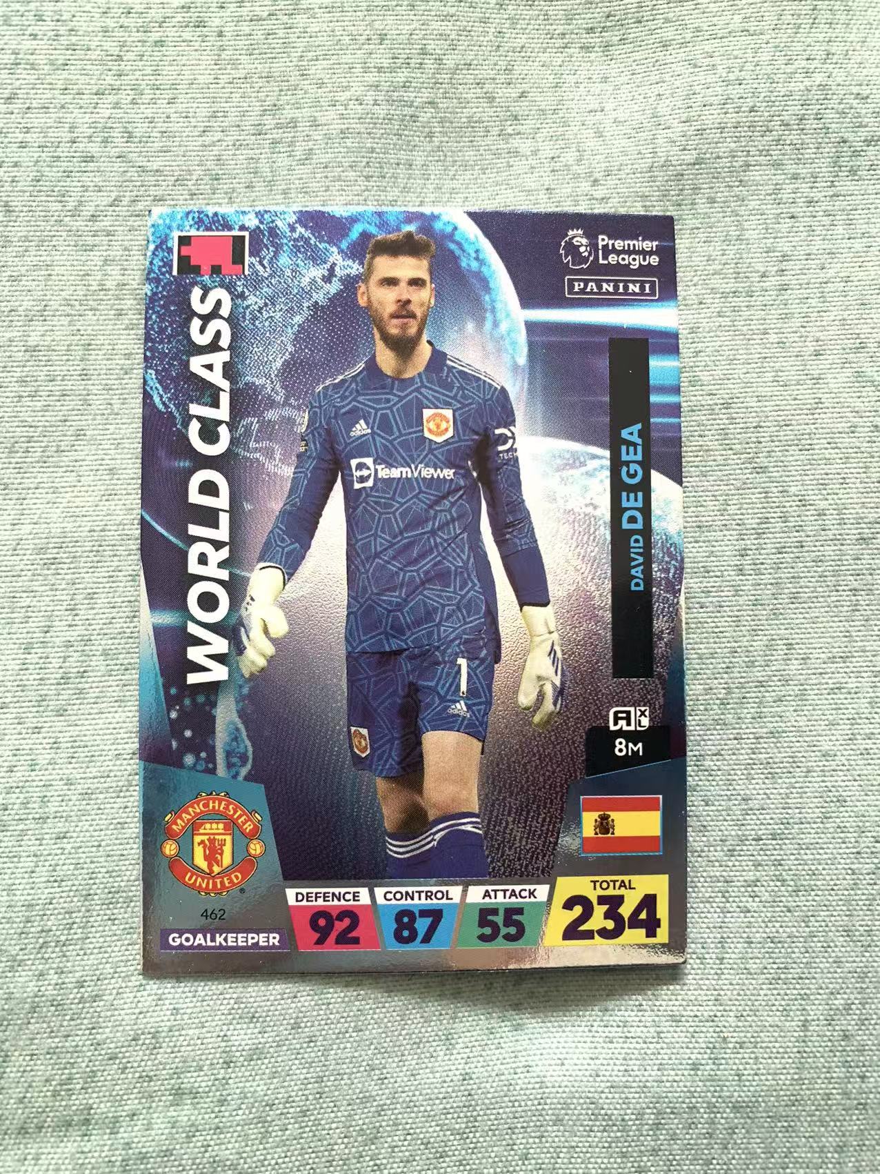 David de Gea 德赫亚 特卡 2018-19 Topps 英超 游戏版 Match Attax 曼联 旺旺