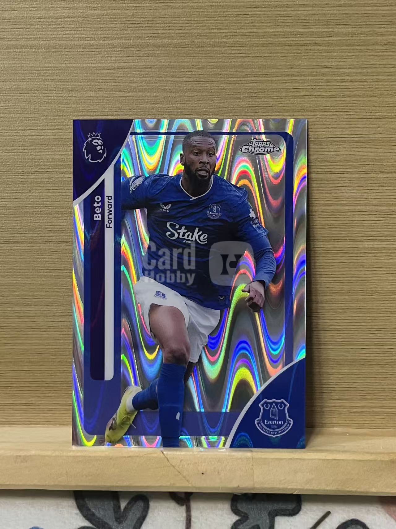 2026 Topps Chrome beto 贝托 变形虫折 埃弗顿 银折 英超 实卡精美 卡品如图 L13