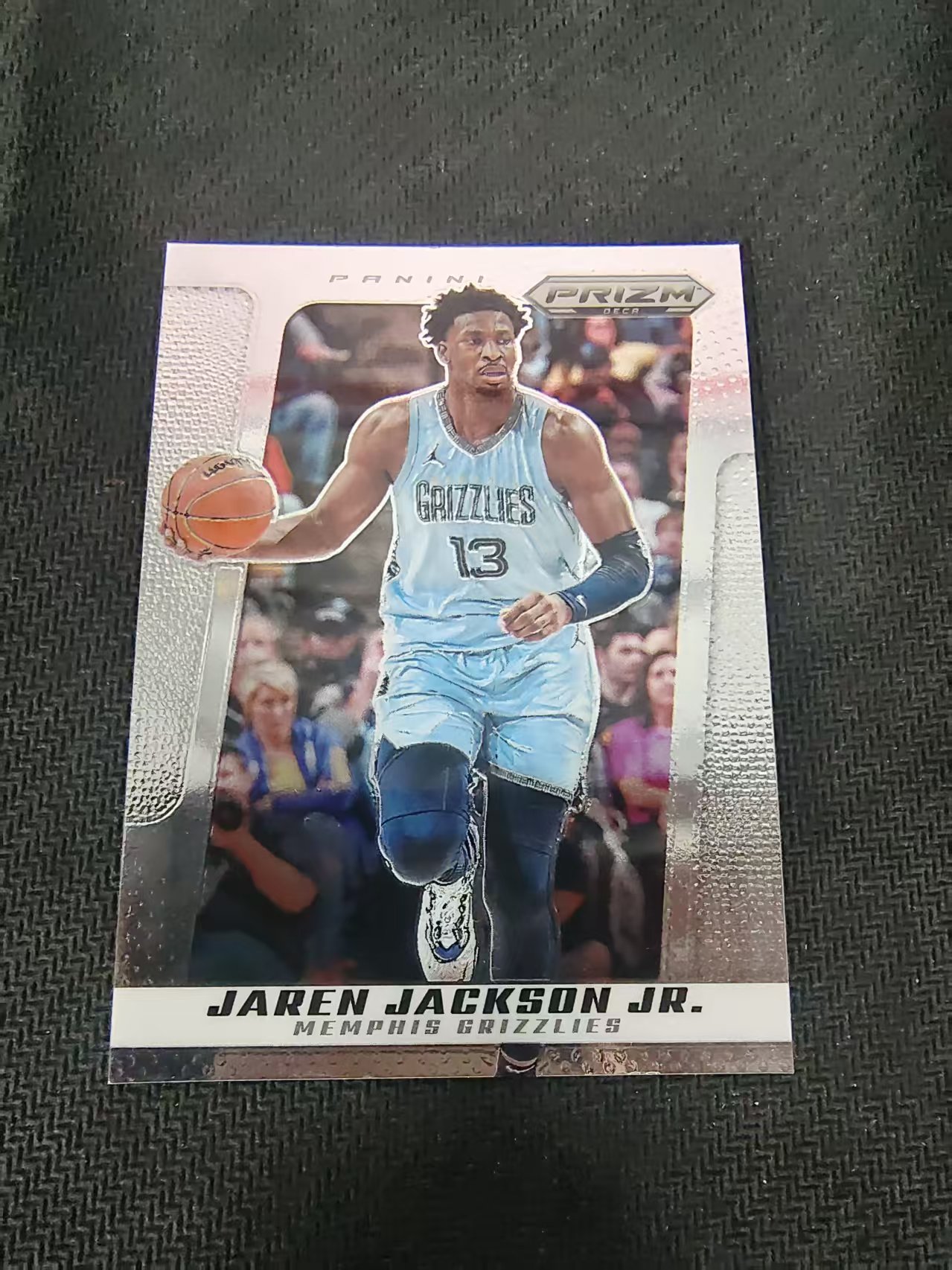 【可合并,不累计】2024-25 Panini Prizm Jaren Jackson Jr. pz DECA 复刻 灰熊 小贾伦 杰克逊 划痕 边角瑕疵 #130