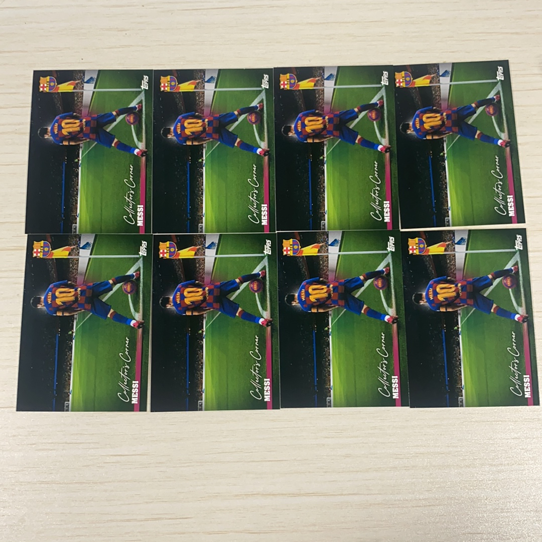 【小牛代拍】2025-26 Topps 巴萨 巴塞罗那 Team Set 队盒 Lionel Messi 欧冠 阿根廷 巴黎 梅西 8张base打包 卡品如图 收藏必备3(一哥)
