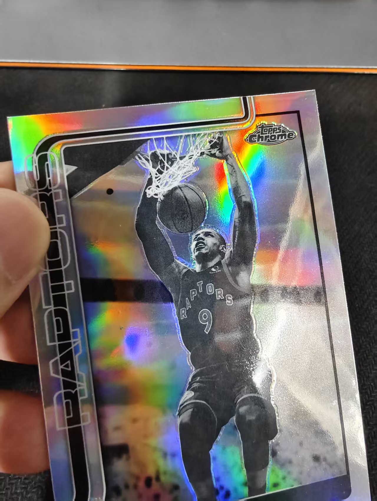 2026 Topps Chrome Update rj barrett 猛龙 rj 巴雷特 黑白折 TCU 划痕 边角瑕疵 #73