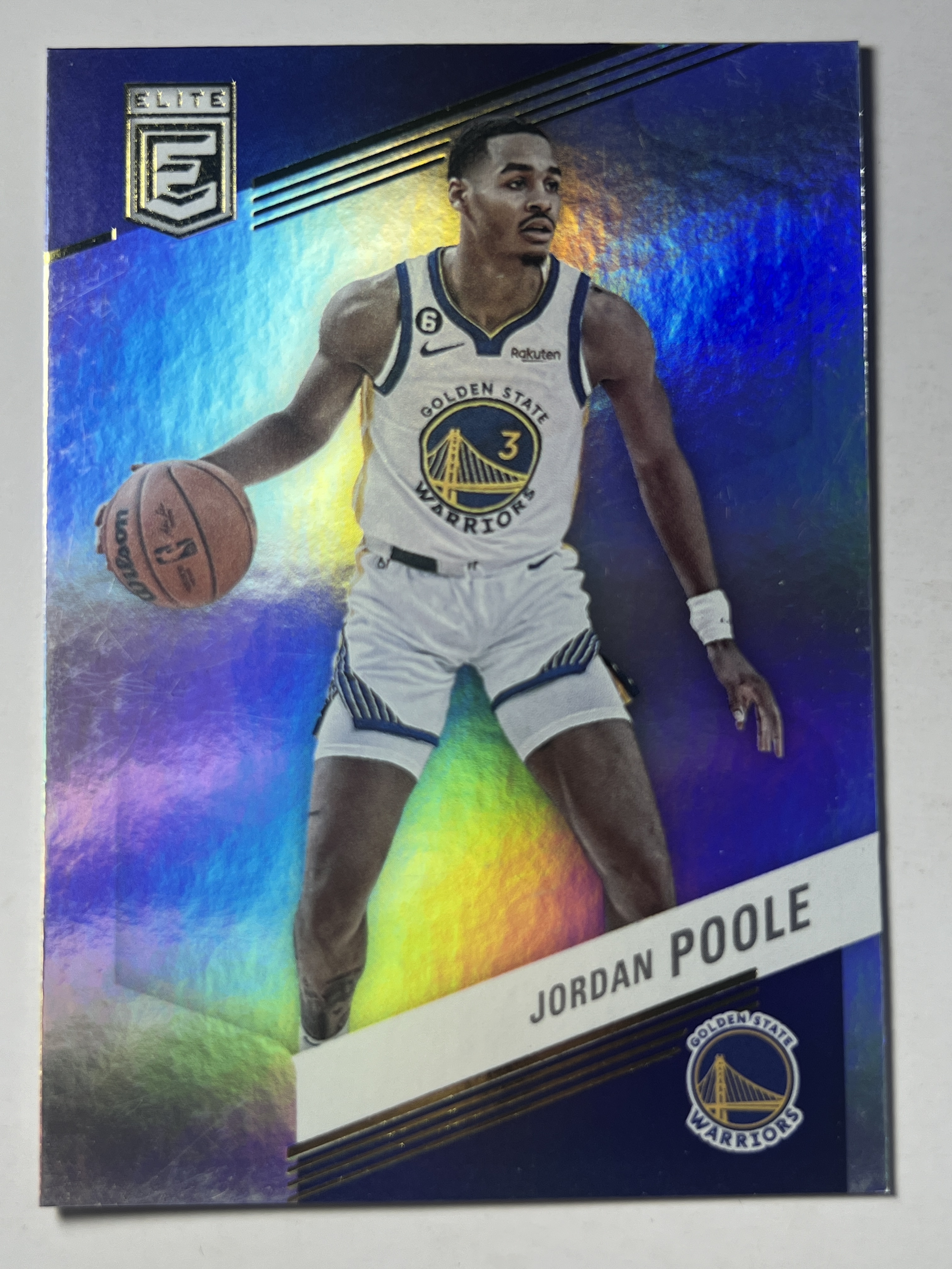 2022-23 Panini Elite Jordan Poole 乔丹 普尔 勇士队 折射卡 《 热门球星 收藏必备 》 凑套必备 #85