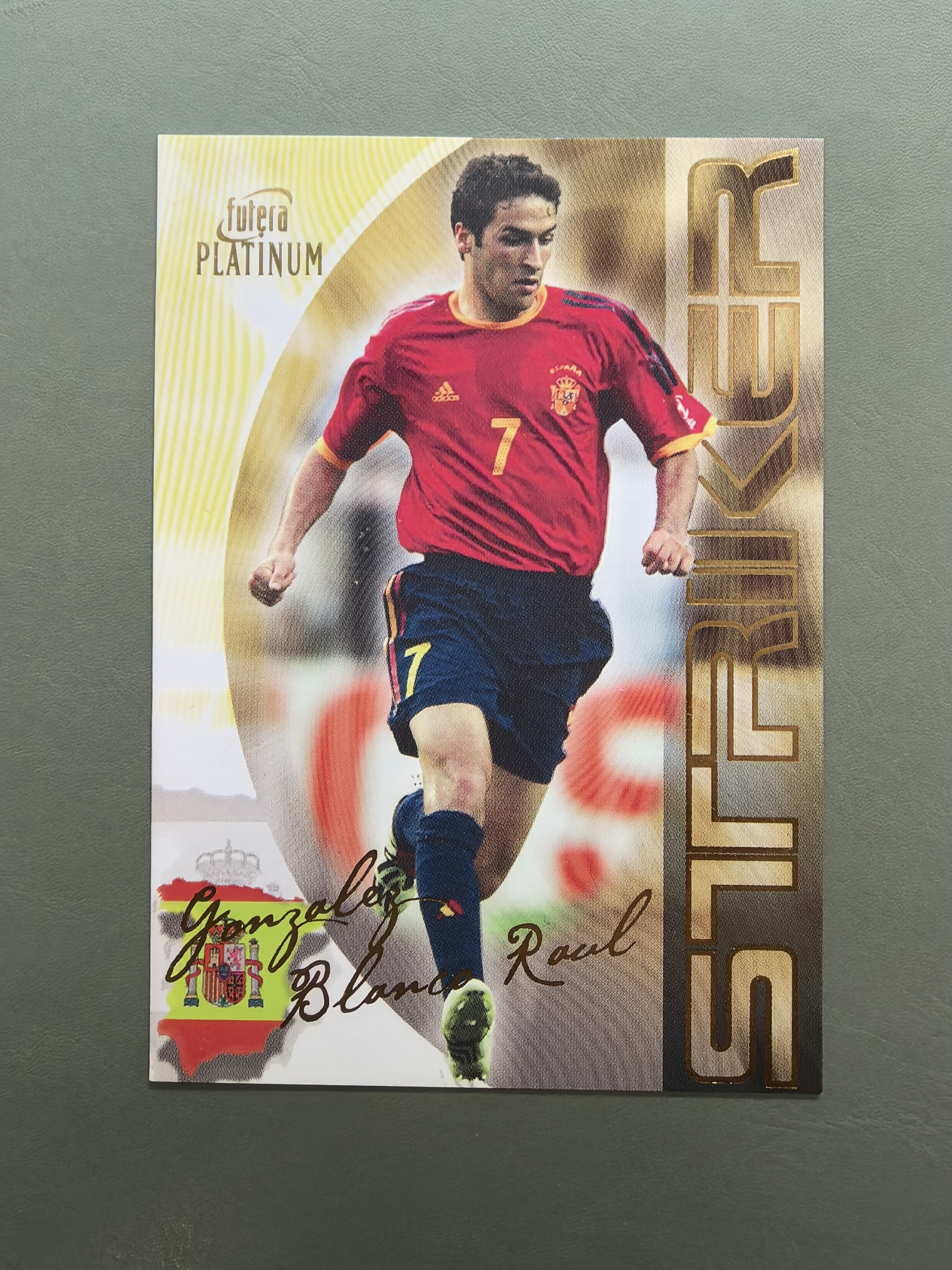 2003 Futera 西班牙 Raul 劳尔 皇马 皇家马德里 沙尔克04 经典 老卡 非常少见 卡品如图