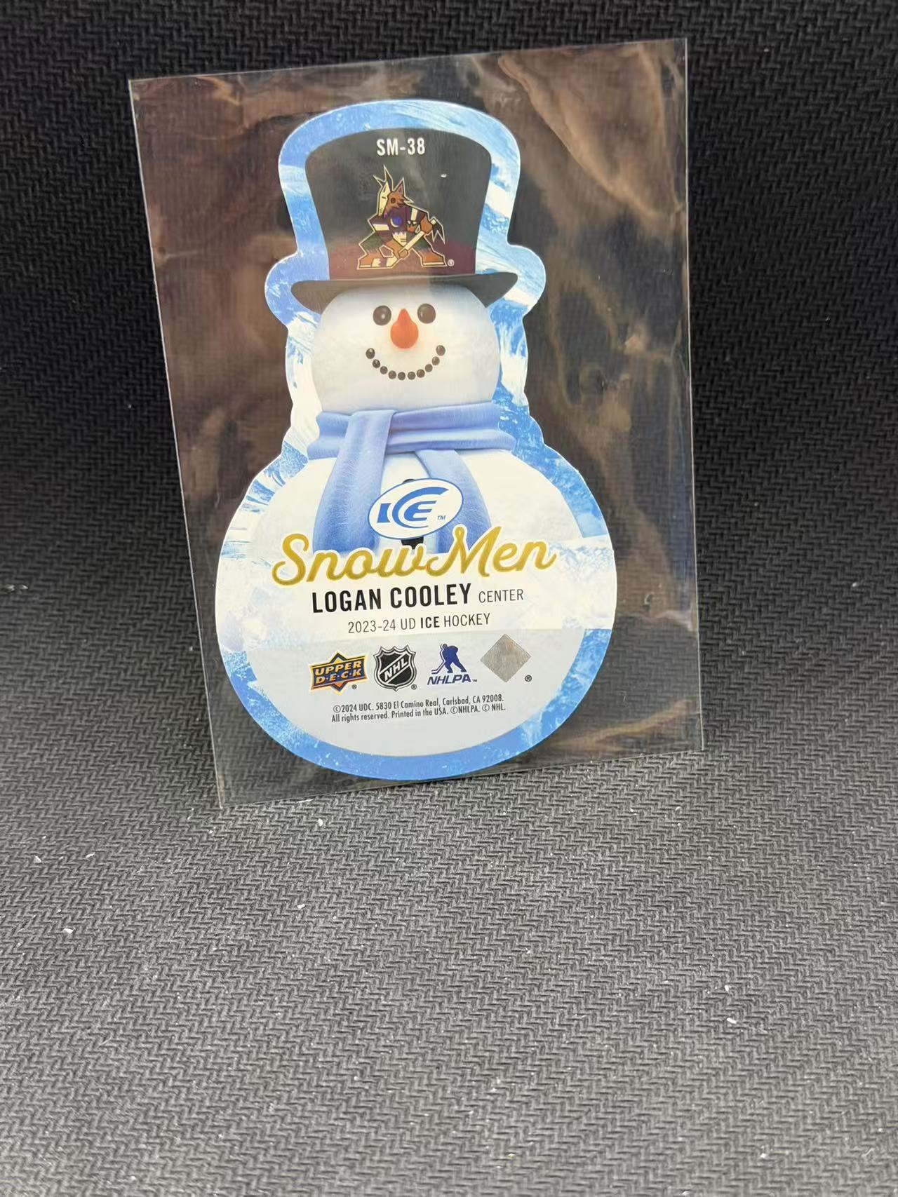 2024 Upper Deck SnowMen Logan Cooley 洛根 库利 亚利桑那郊狼队 雪人特卡 卡固官方代卖 Gordon