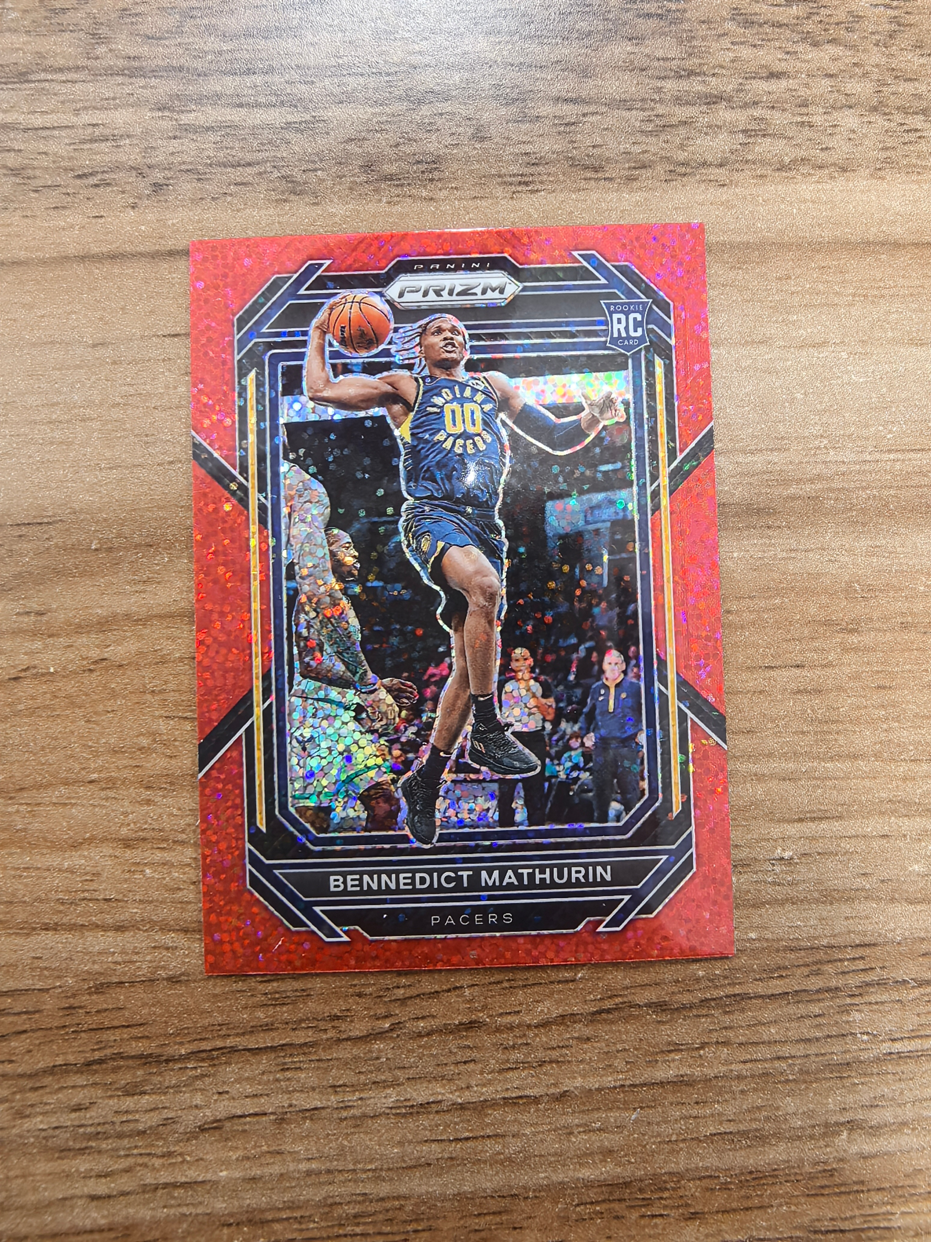 2022-23 Panini Prizm Bennedict Mathurin RC PZ 步行者 马图林 新秀 红点点折 折射 微瑕 实卡精美 卡品如图 收藏必入 流浪