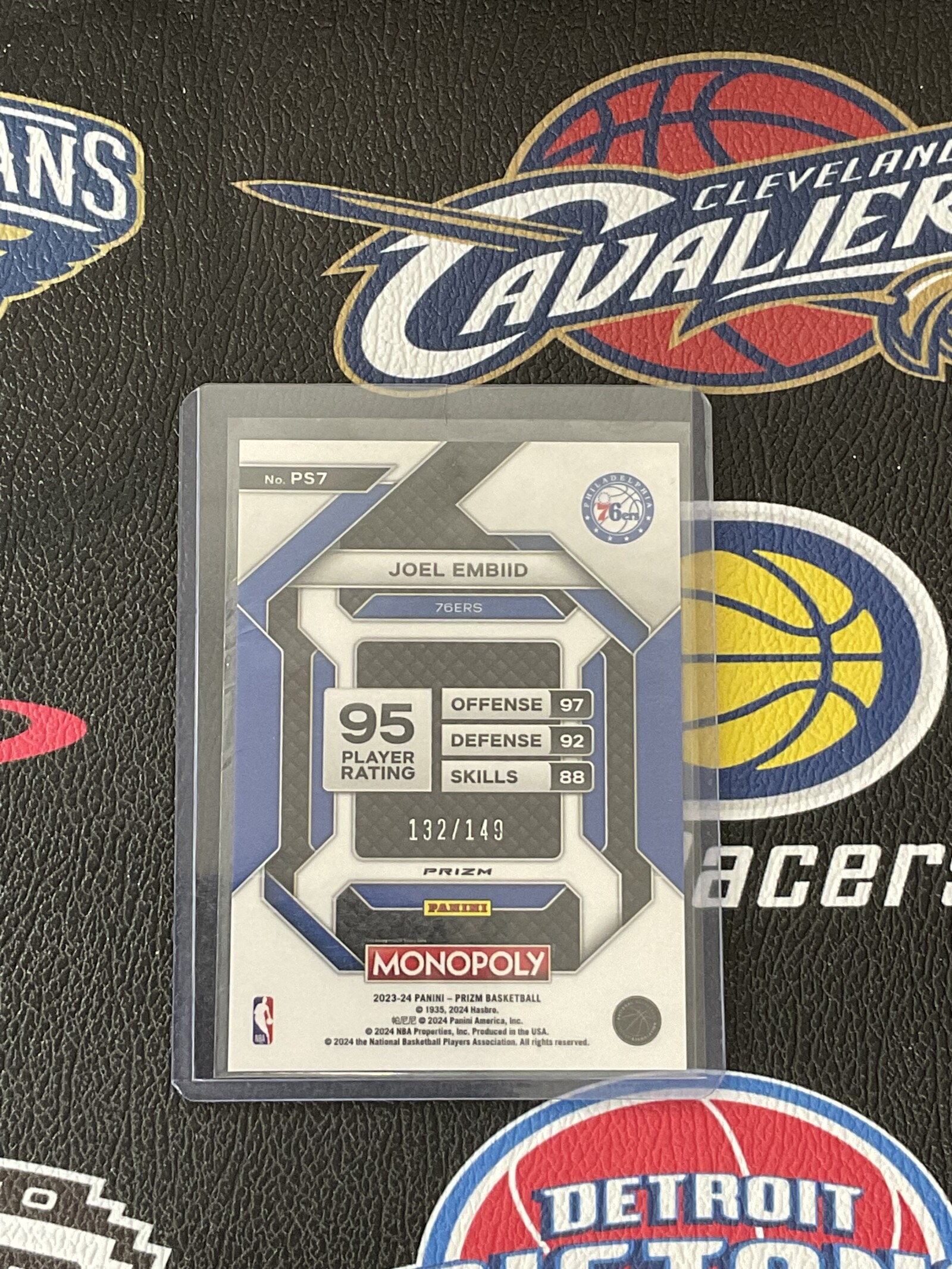 【大树营免费代卖】prizm 大富翁 乔尔 恩比德 76人 149编 粉折 全明星水平 收藏必备 卡品如图 瑕疵如图 #绒